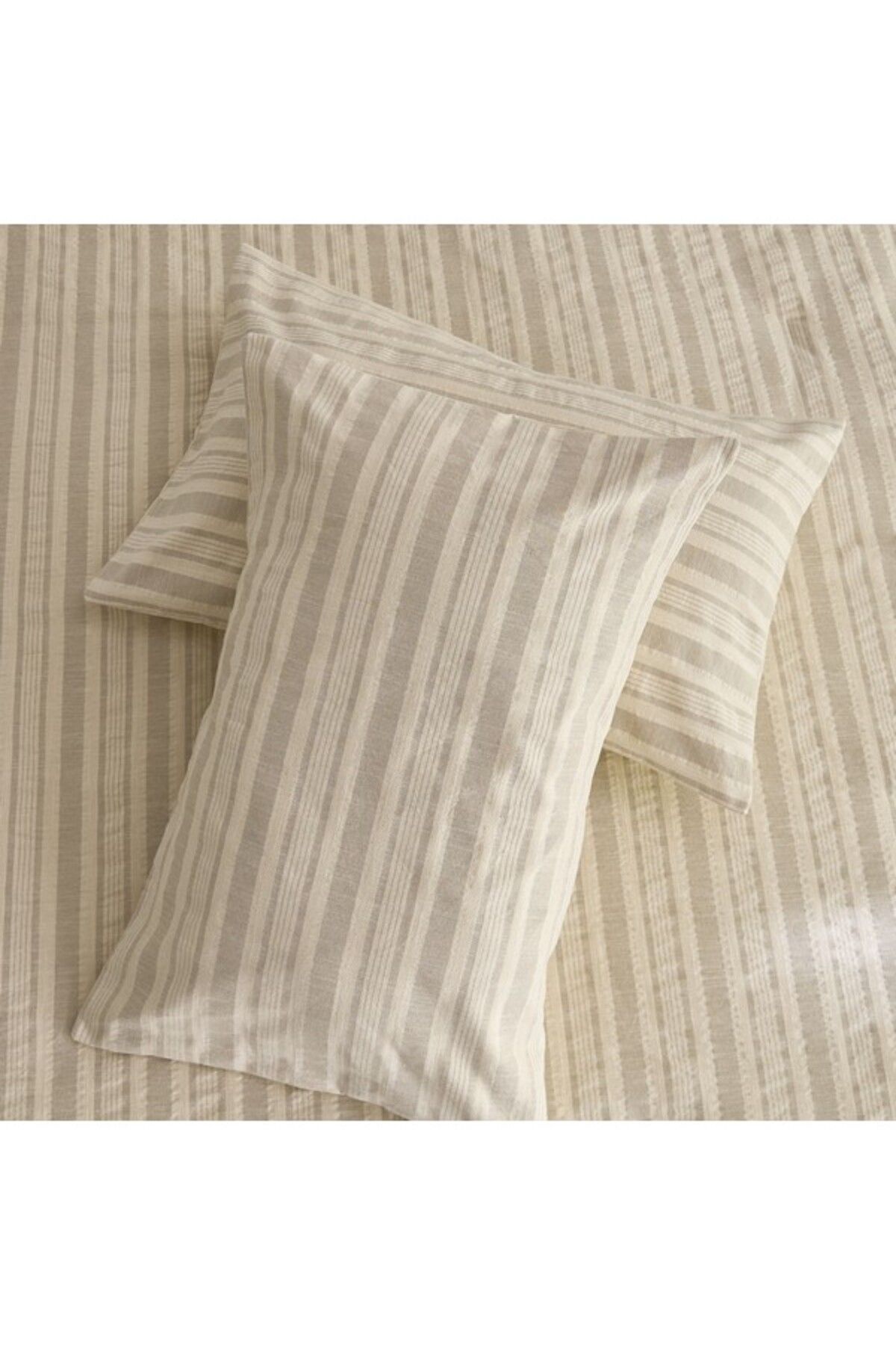 Home Box-Weave Elegance 3-Piece Nibe Stripe Woven Twin Comforter Set 160x220 cm 6