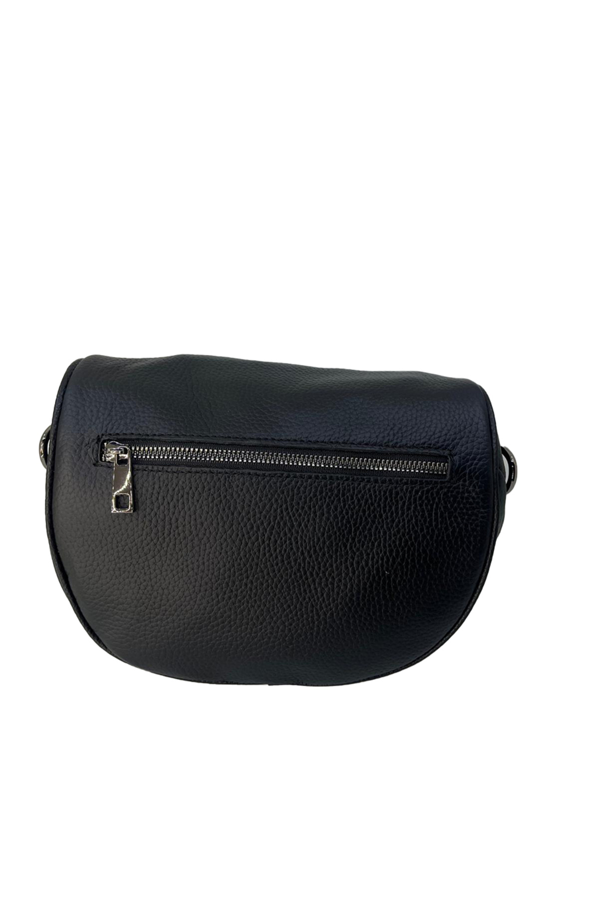 HBS ÇANTA SİYAH 100% Gerçek deri bel çantası (bady bag) görsel 4
