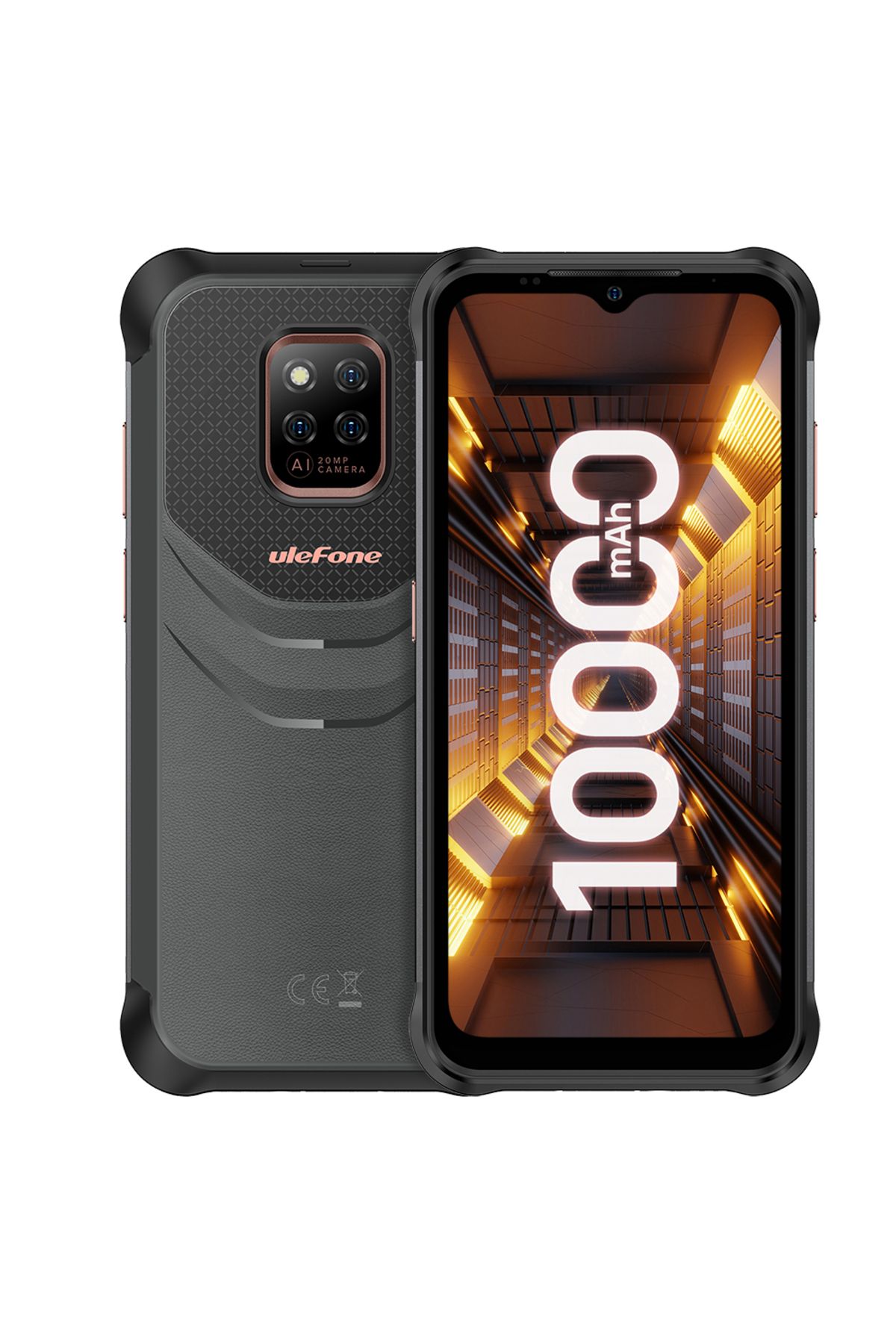 ULEFONE-باور ارمور 14 ثنائي الشريحة - 4 جيجا رام - 64 جيجا روم - بطارية 10000 مللي امبير - شحن لاسلكي 15 وات 1