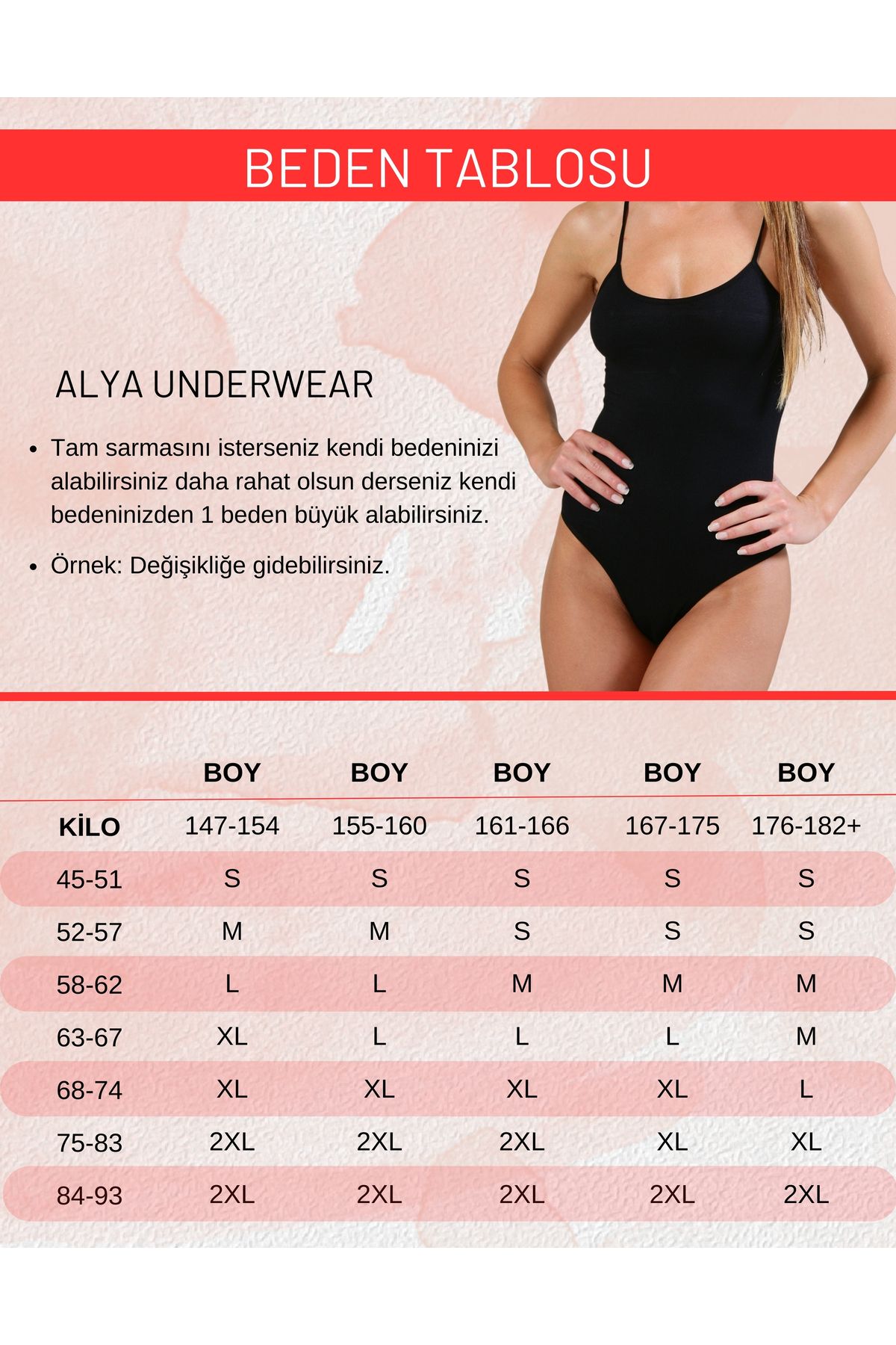 ALYA UNDERWEAR-Black Women's Body - Rope Strap, Snap Fastener, Soft Modal, Cotton Blend, Hooked, 1 Piece 6