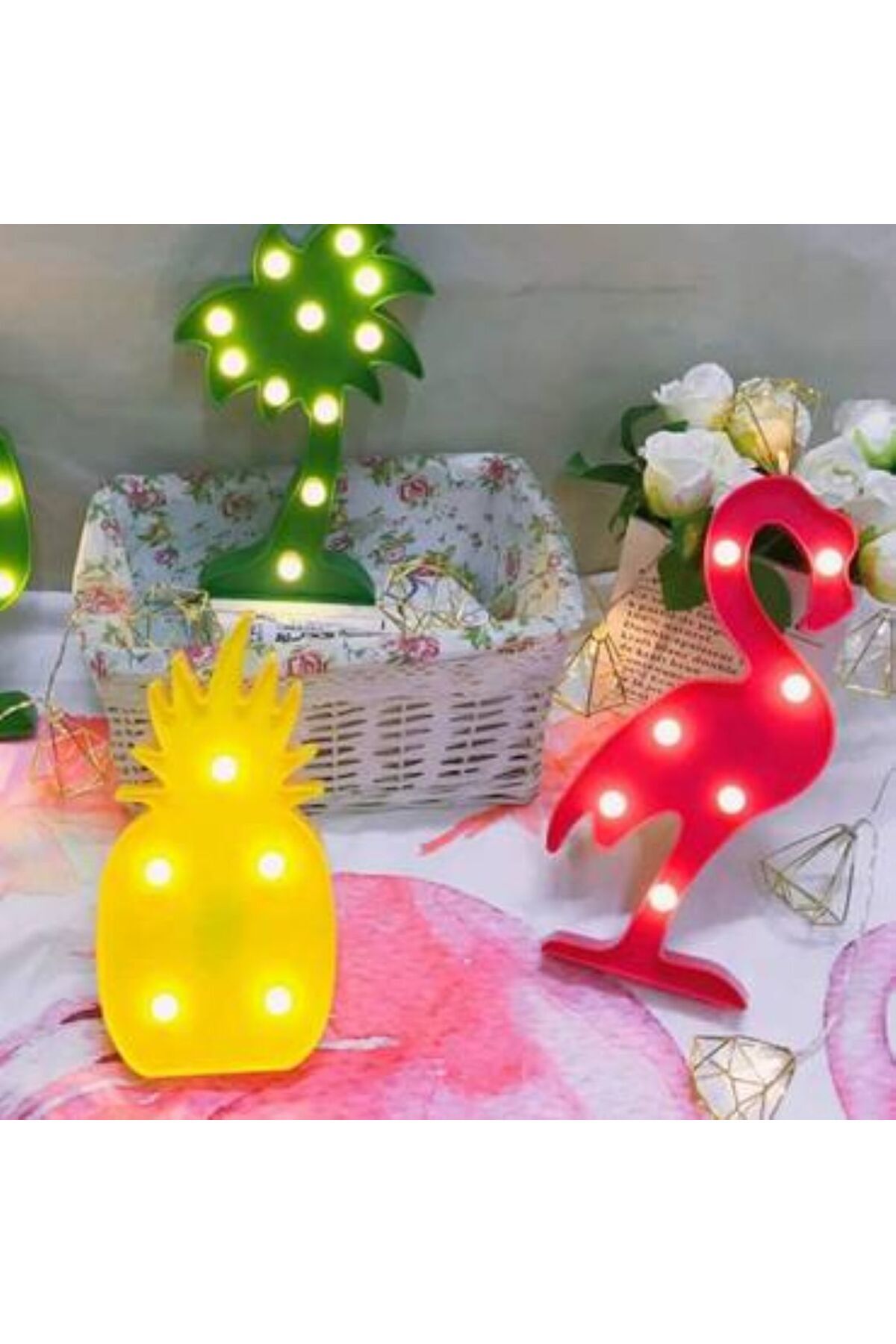 Generica-Battery operated flamingo shaped light decoration 5