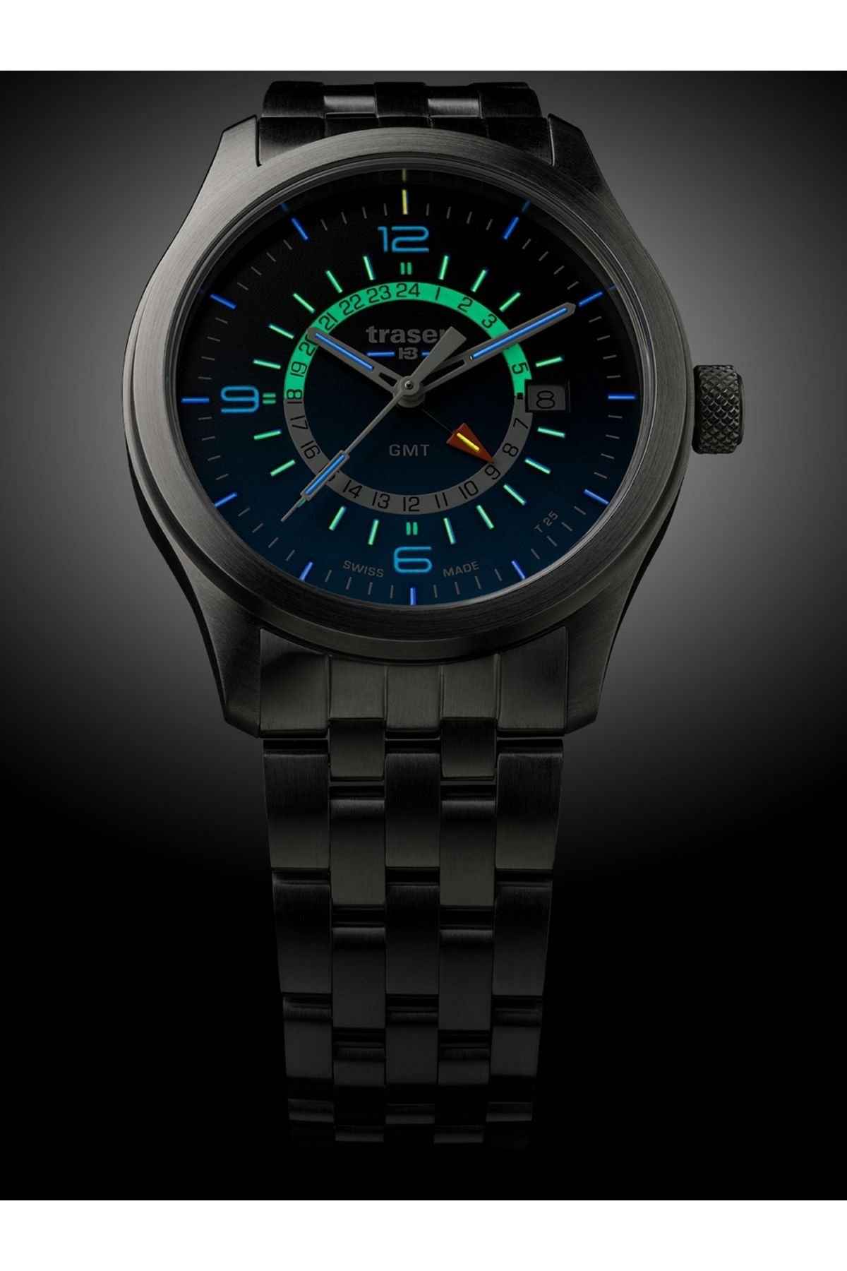 Traser H3-107036 P59 Aurora GMT 42mm 10 ATM 2