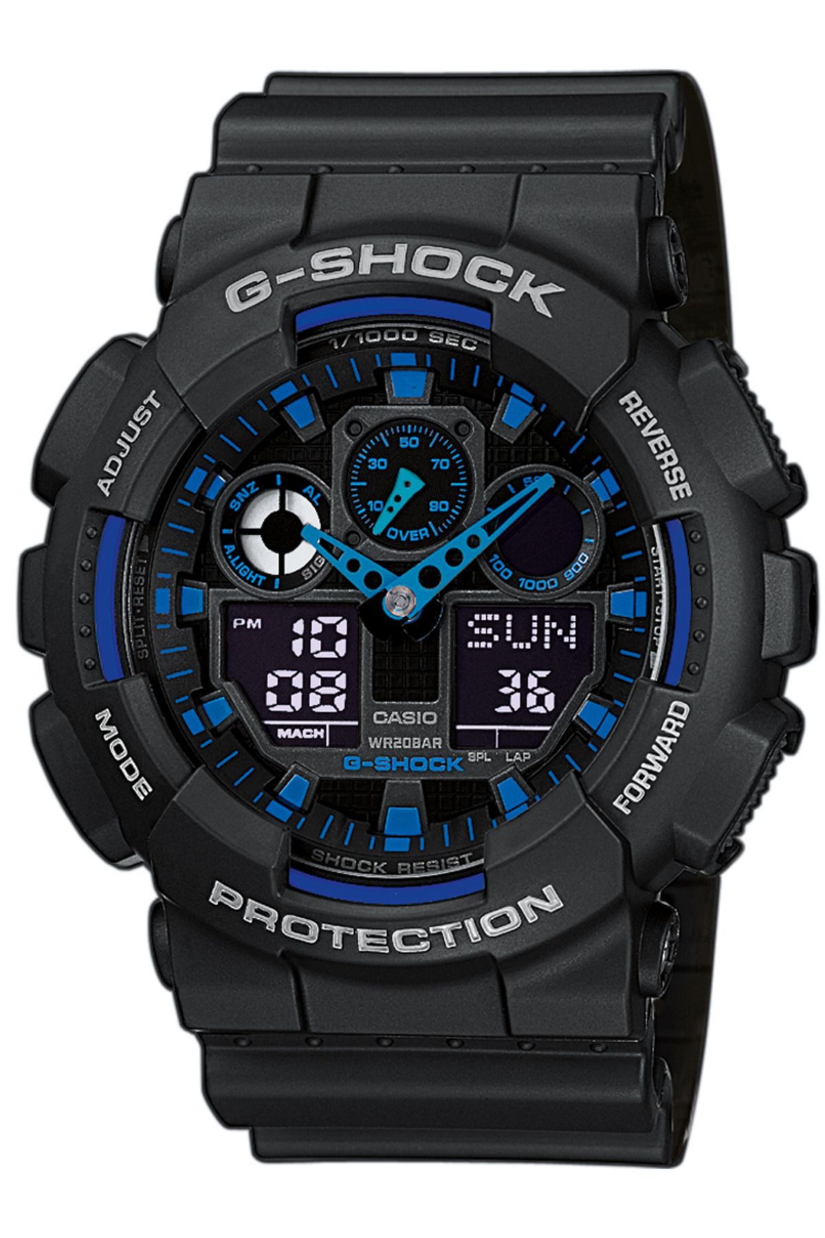 Casio-GA-100-1A2ER G-SHOCK 51mm 20 ATM 1