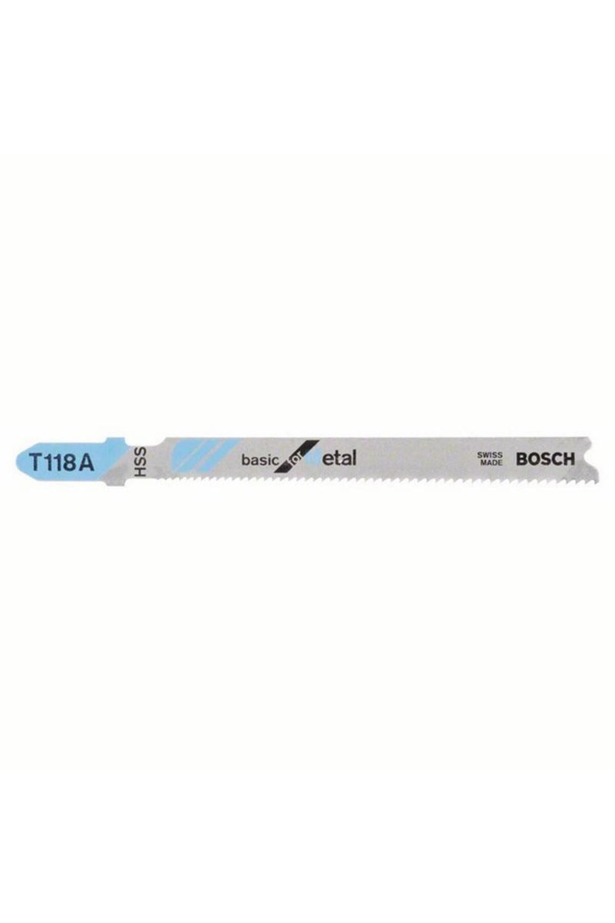 OEM Bosch T 118 A Basic Metal Dekupaj Testere Bıçağı 2 608 631 964 (Adet)