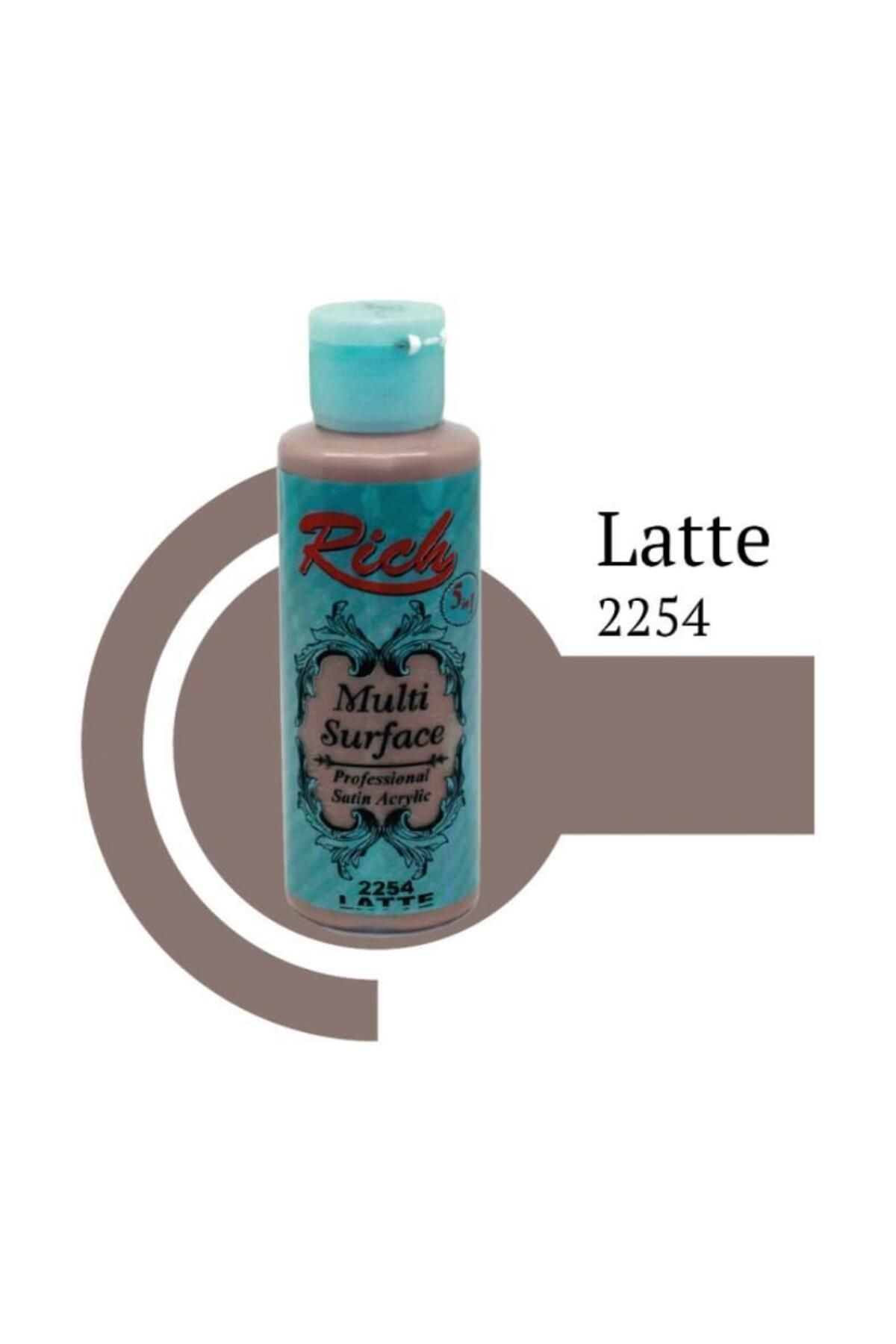 OEM Rich Multi Surface 2254 Latte Akrilik Boya 120 cc