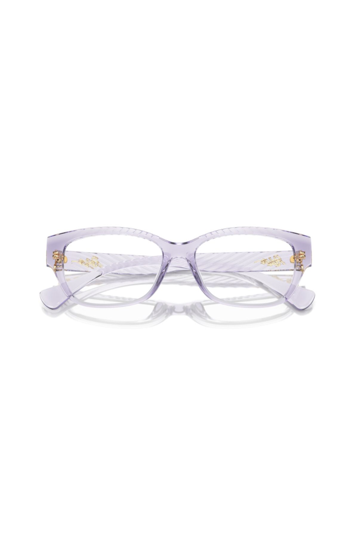 Ralph Lauren-O;RA;7165U, 53, 5746 Woman Injected Shiny transparent lillac optical frame full frame for Adult 5