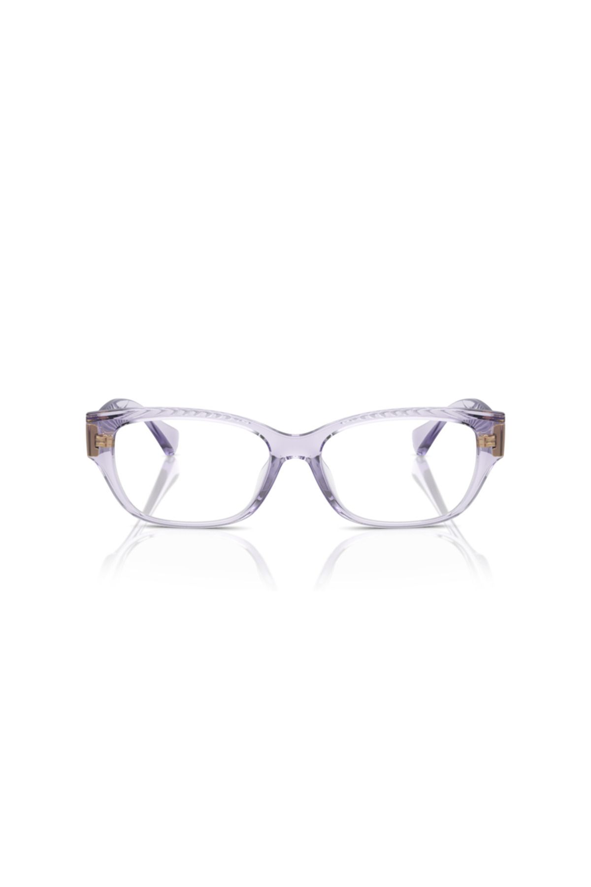 Ralph Lauren-O;RA;7165U, 53, 5746 Woman Injected Shiny transparent lillac optical frame full frame for Adult 4