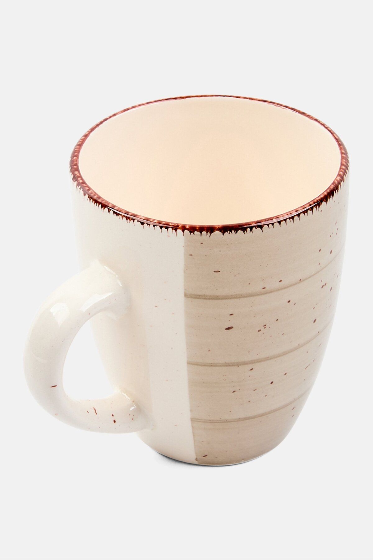 Ritzenhoff & Breker-Modern Ceramic Coffee Cup 360 ml, Beige Combo 2