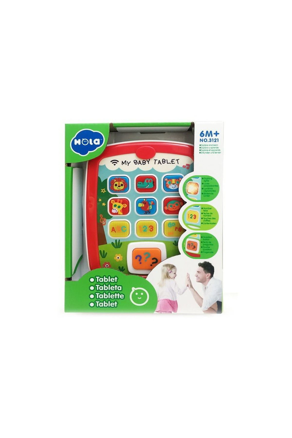 Jucarii Bebe Prima Mea Tableta Cu Muzica Si Lumini - Mărime unică