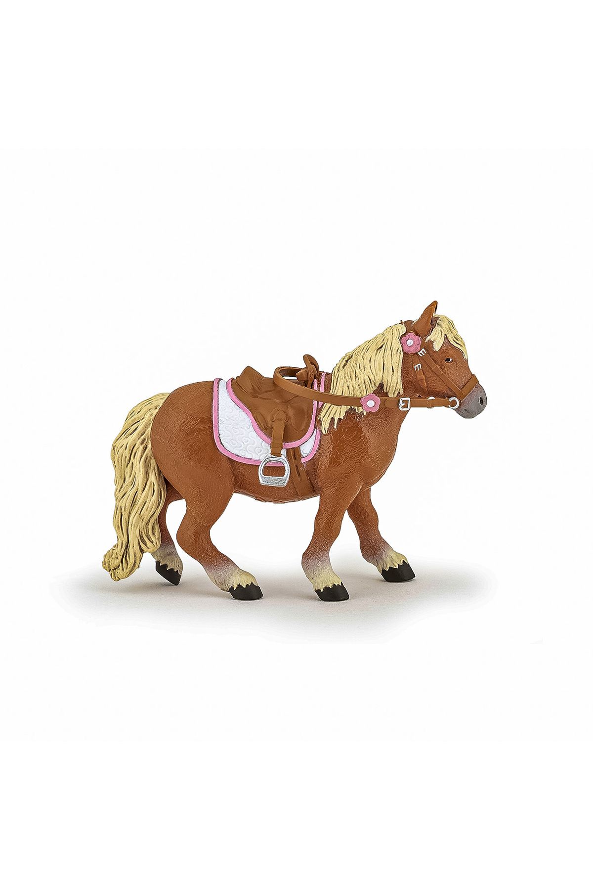 Papo Figurina Ponei Shetland Cu Sa - Mărime unică