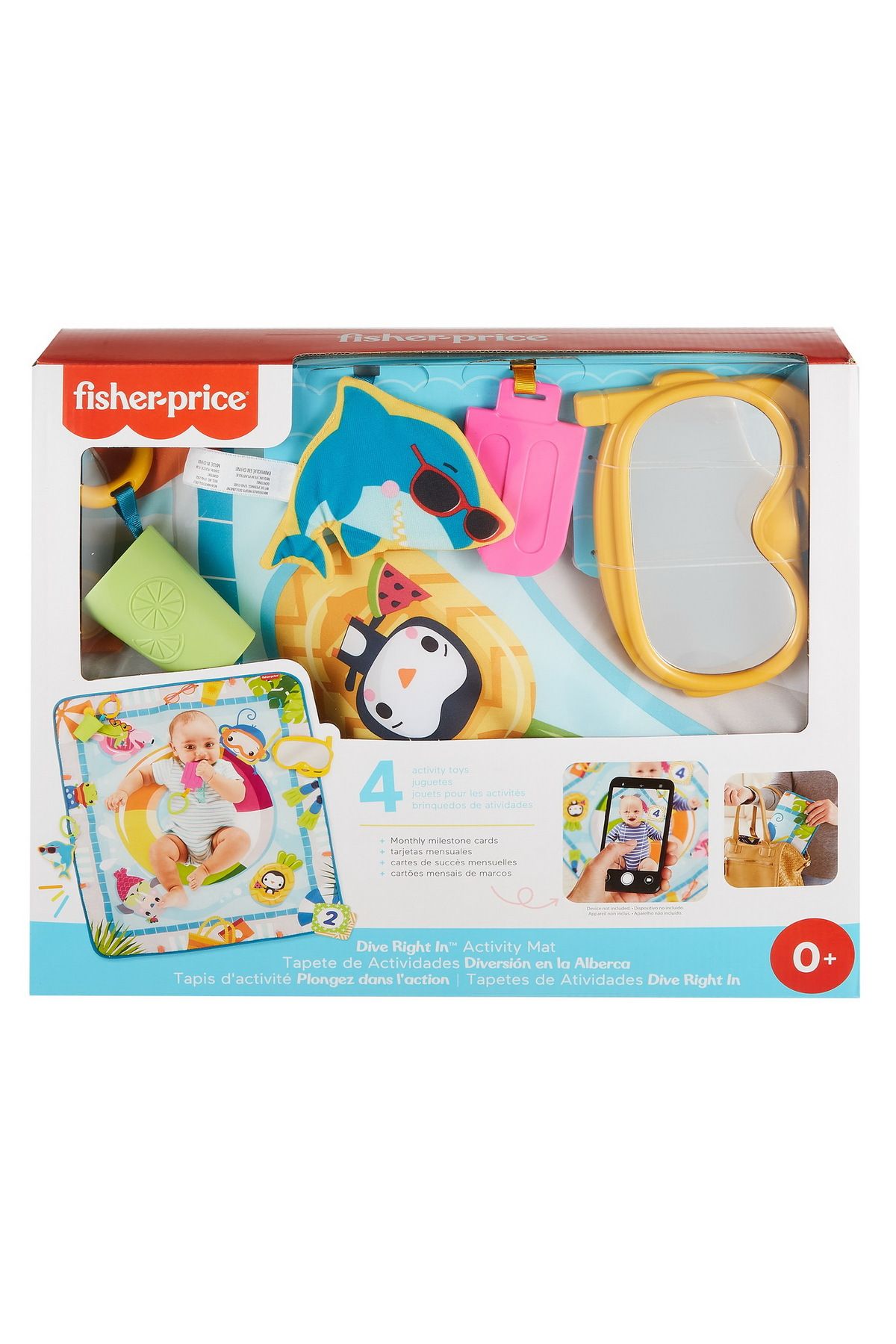 mattel Fisher Price Covoras Cu Activitati - One Size