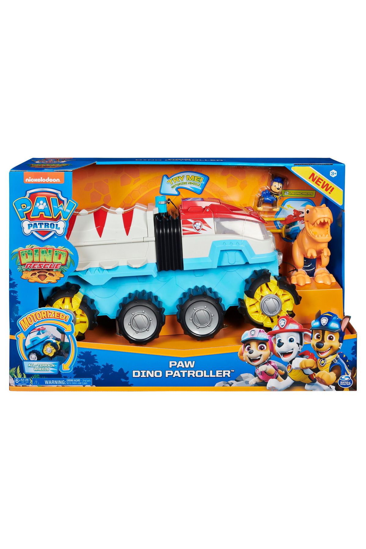 Toys Patrula Catelusilor Vehicul De Patrulare Dino Patroller Motorizat - One Size
