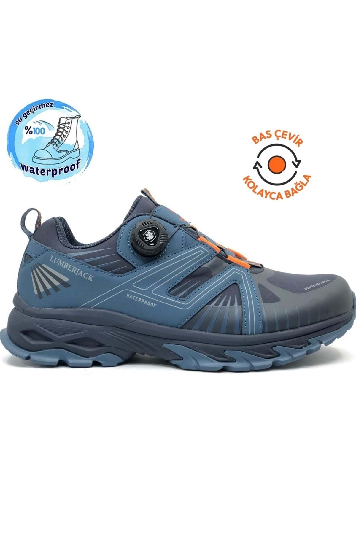 lumberjack 101782755-R 4W Mıck Erkek Spor Ayakkabı Siyah