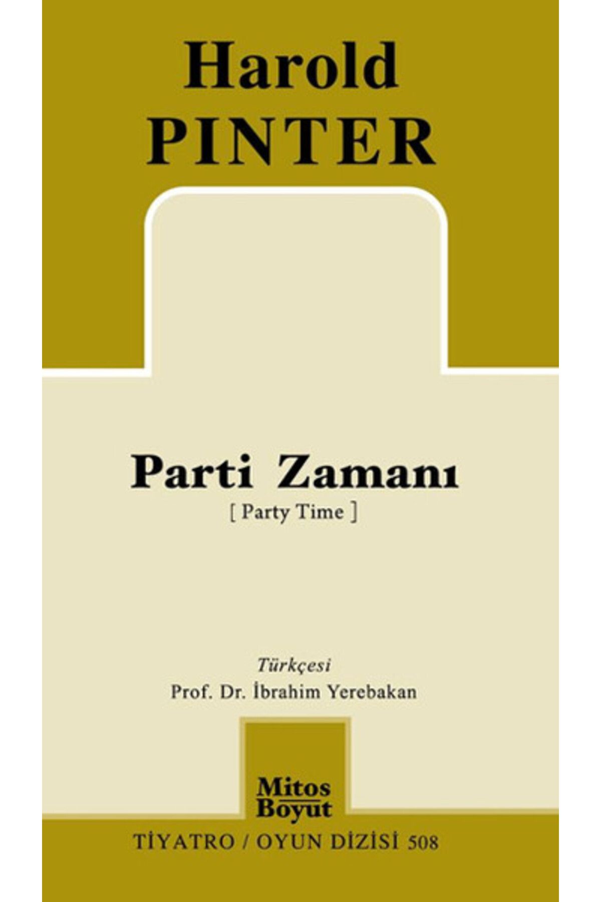 Mitos Boyut Yayınları Parti Zamanı