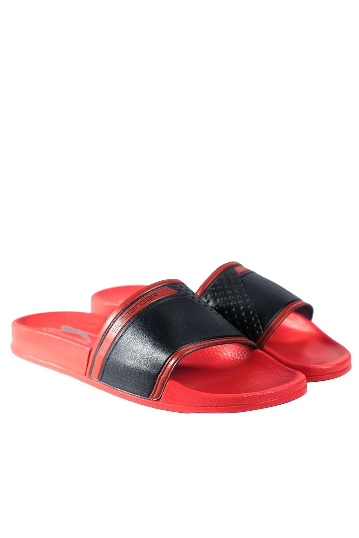 دمپایی قرمز مردانه Ferona Navy Blue Red Slazenger