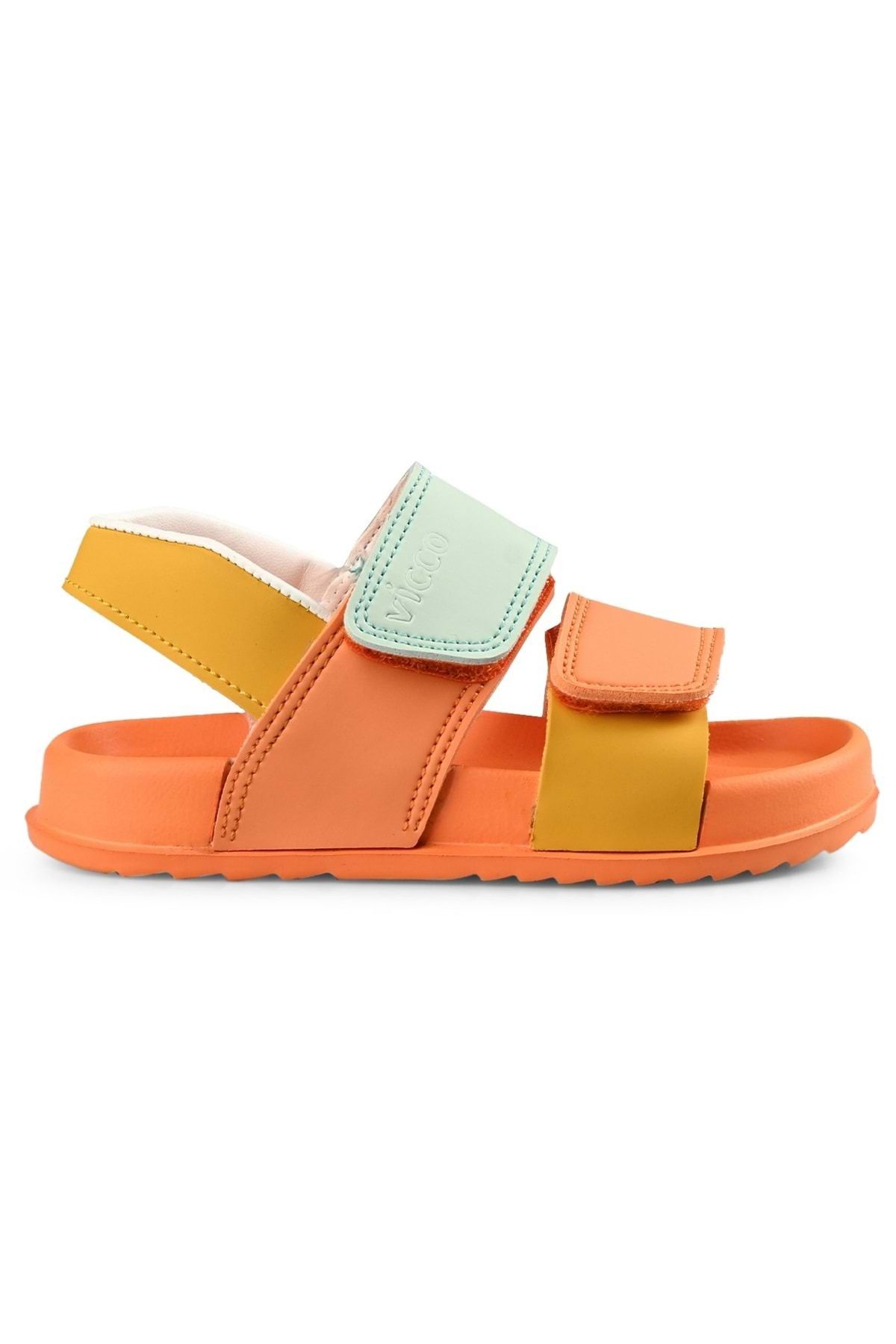 Vicco-Krixi Orthopedic Kids Sandals Orange 3