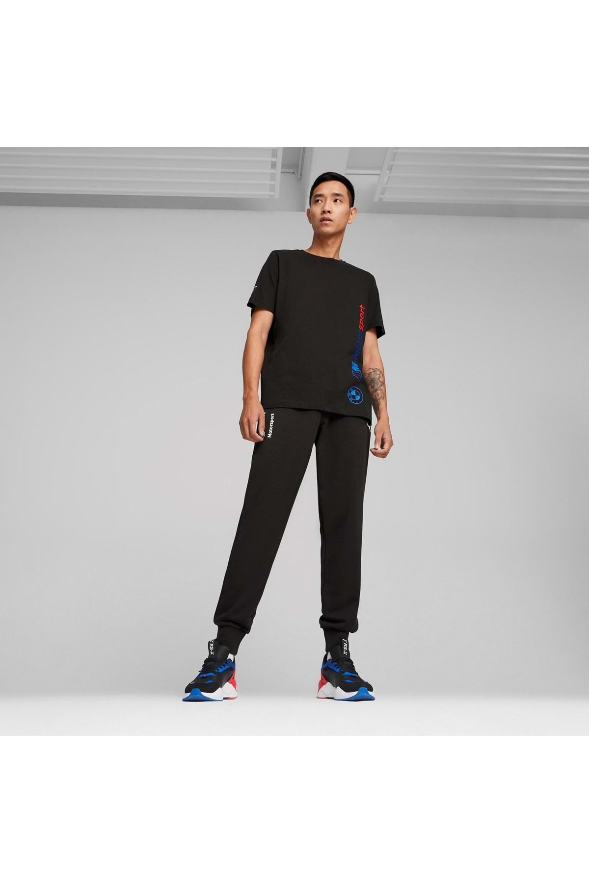 Puma-بنطال رياضي رجالي من Bmw Mms Ess - بنطال رياضي قدم 62416301 5