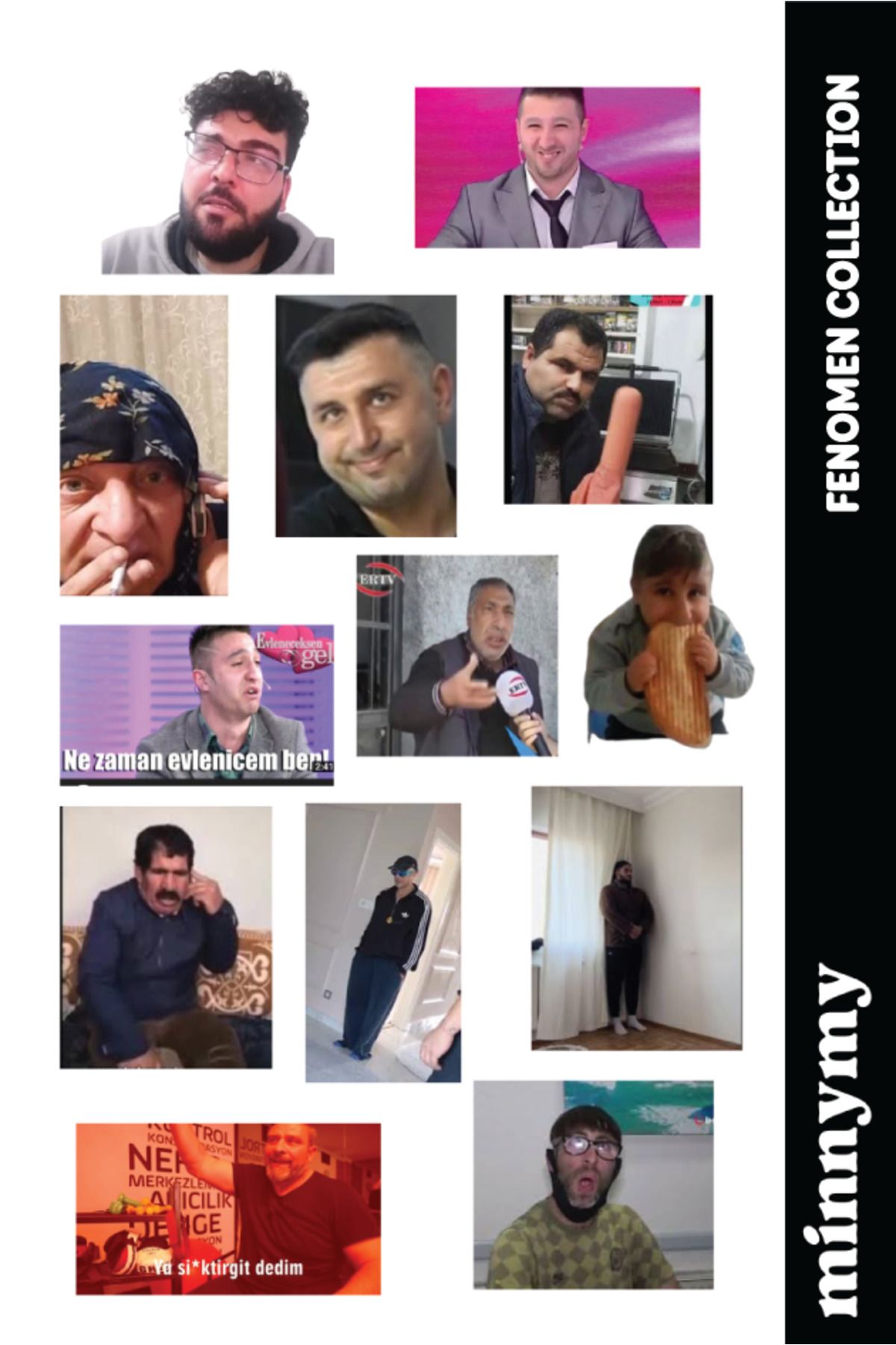 Fenomen Collection , Sticker, Çıkartma, Ajanda, Günlük, Planlayıcı, Bullet Journal , Scrapbook