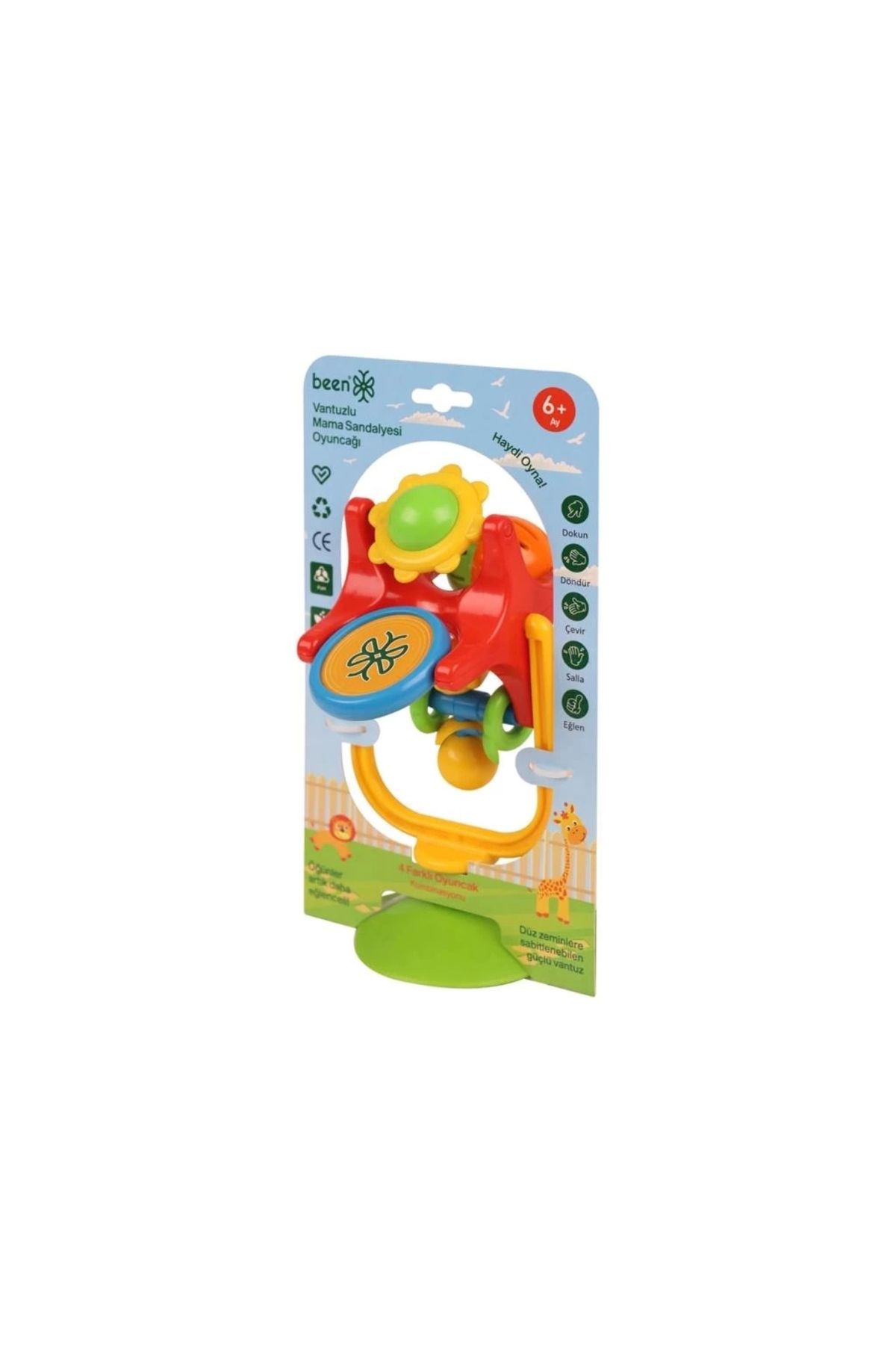 Been-High Chair Toy with Suction Cup 3