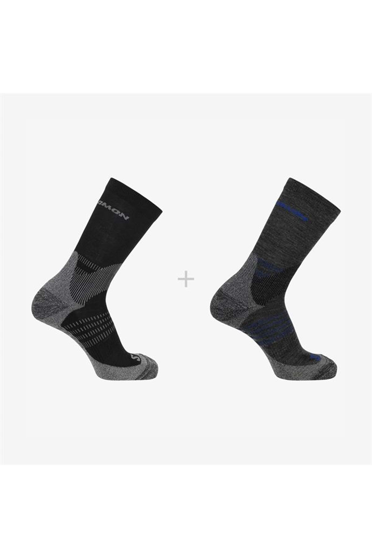 Salomon X Ultra Access Crew 2 Pack 2 Parça-Adet Unisex Çorap SİYAH