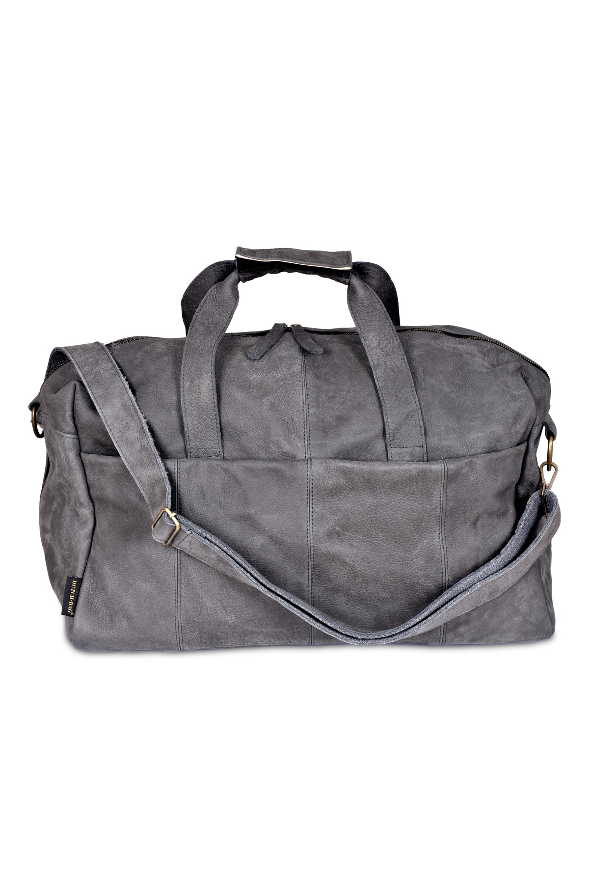 DUTCH-BAG Zwolle Italyan Deri Spor Ve Seyahat Çantası - Vintage