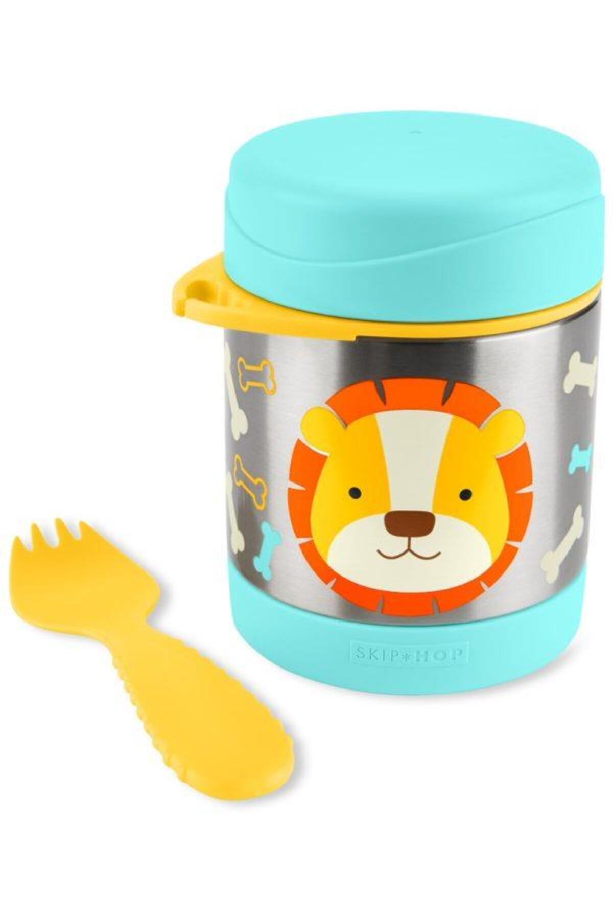 Skip Hop Zoo Paslanmaz Çelik Termos 325 Ml Aslan fotoğrafı 2 (önizleme)