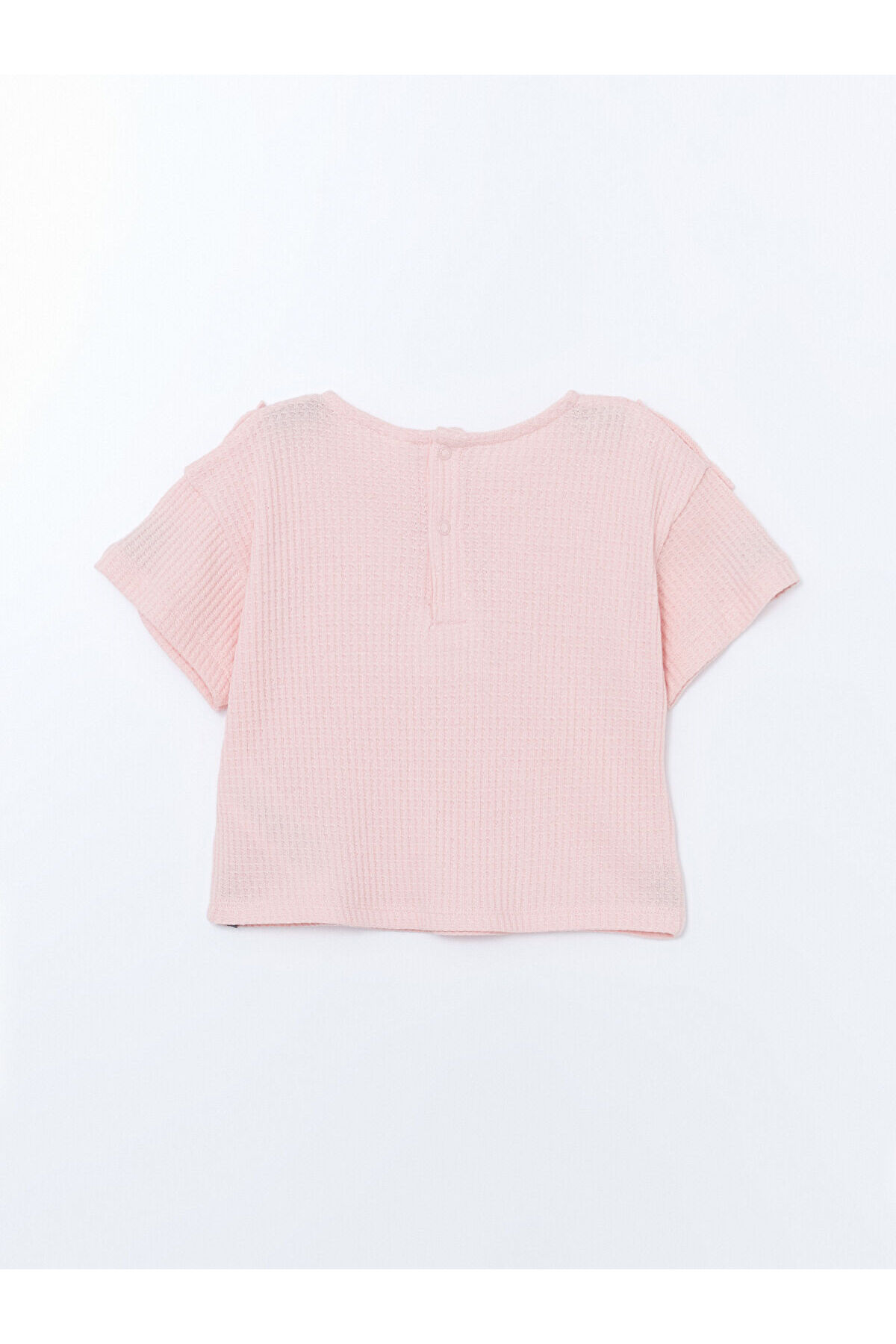 LC Waikiki Nevaa Collection Pembe Bisiklet Yaka Basic Kız Bebek Bluz ve Pantolon 2'li fotoğrafı 6 (önizleme)