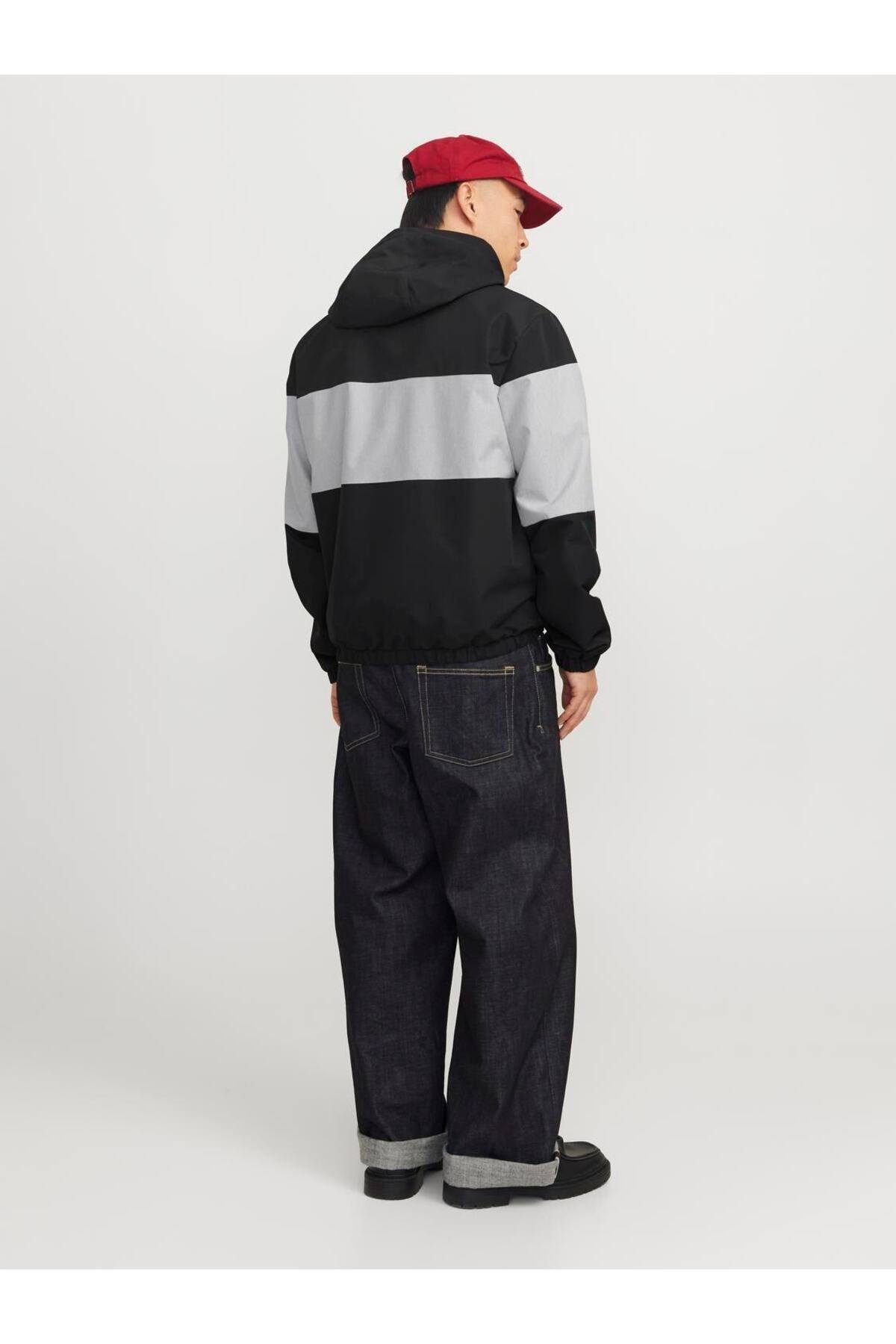 بارانی و بادگیر مردانه راسته | جک اند جونز Jack & Jones TYC3C498F9F772E300 - تصویر 2