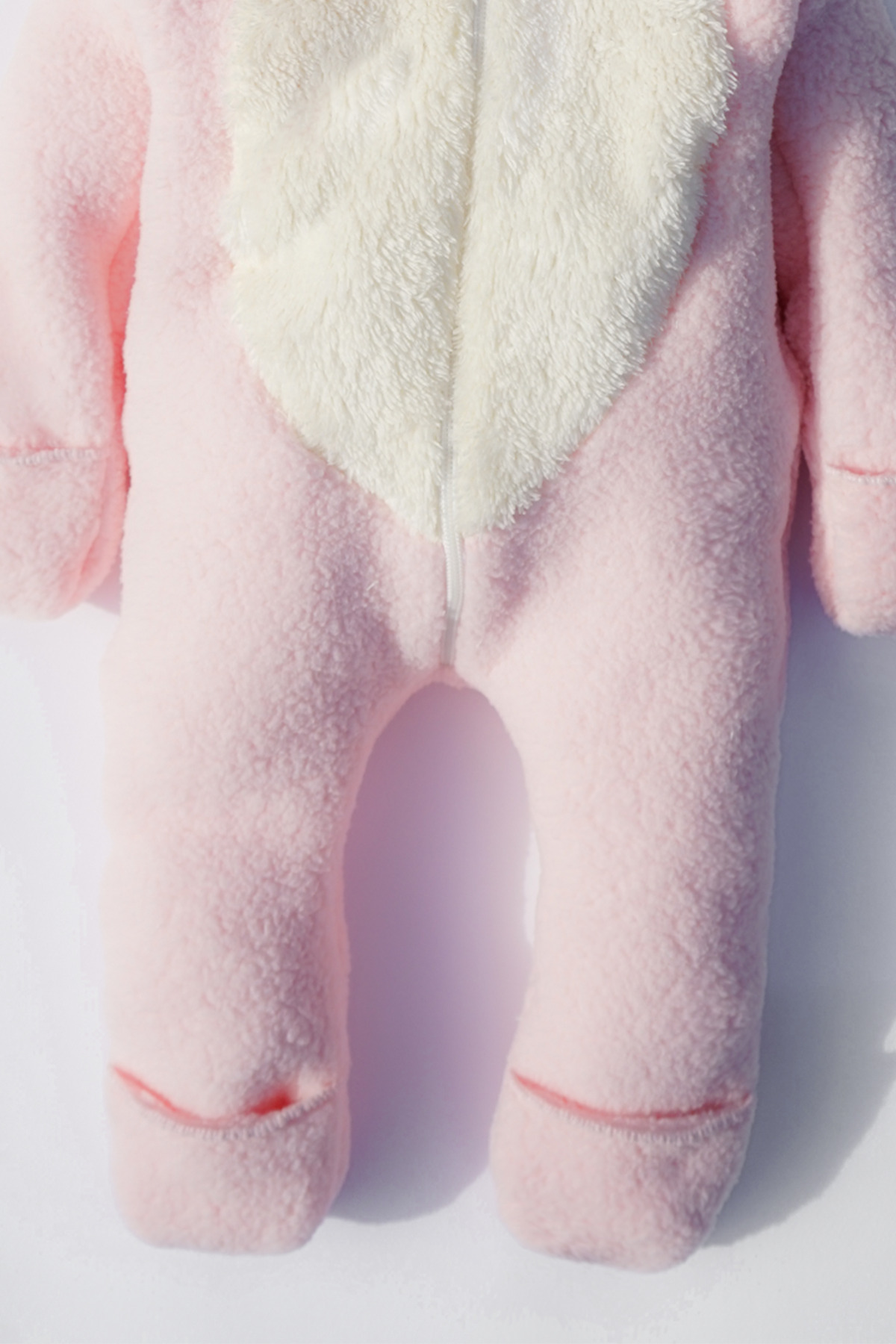 bshood X İpek Atlas Kız Erkek Bebek Ve Çocuk Pembe Kışlık Ayı Tulum fotoğrafı 5 (önizleme)