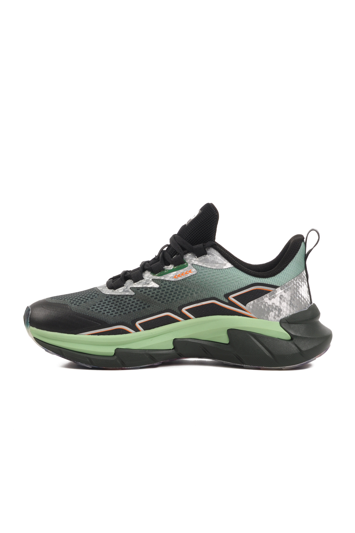 Pierre Cardin-Black Green Memory Foam Lightweight Men's Sneakers Pci-11052 m 3