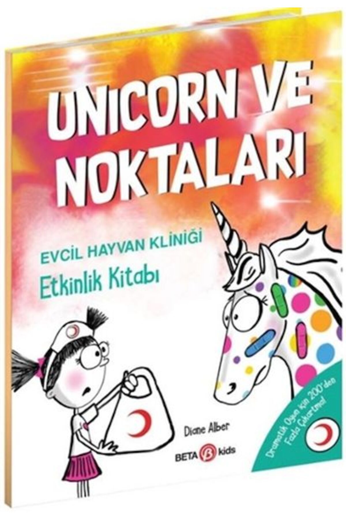 Türk Dil Kurumu Yayınları Unicorn ve Noktaları - Evcil Hayvan Kliniği Etkinlik Kitabı