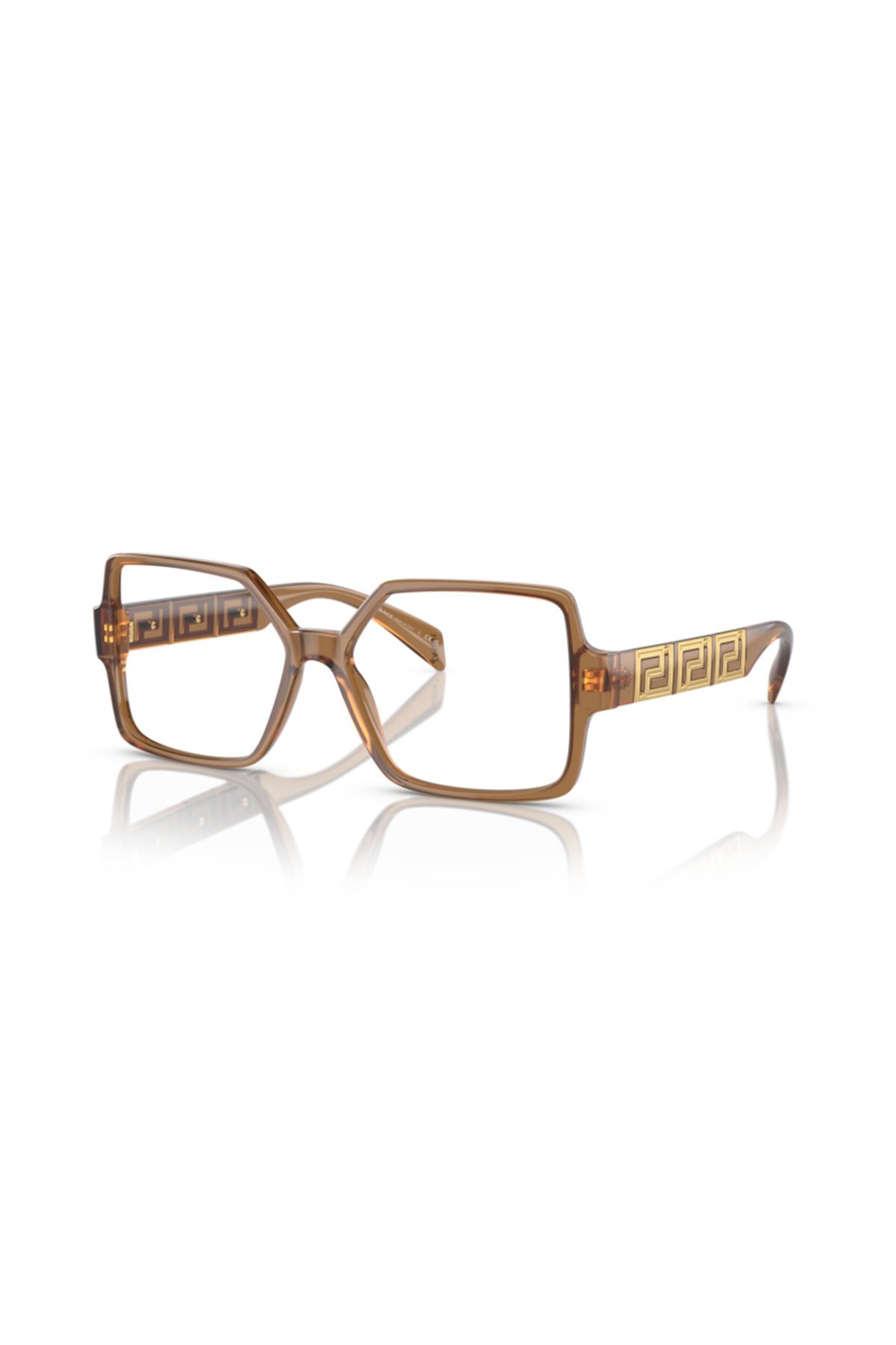 Versace-O;VERSACE;3337, 53, 5403 Woman Acetate Opal beige Square full frame for Adult 1