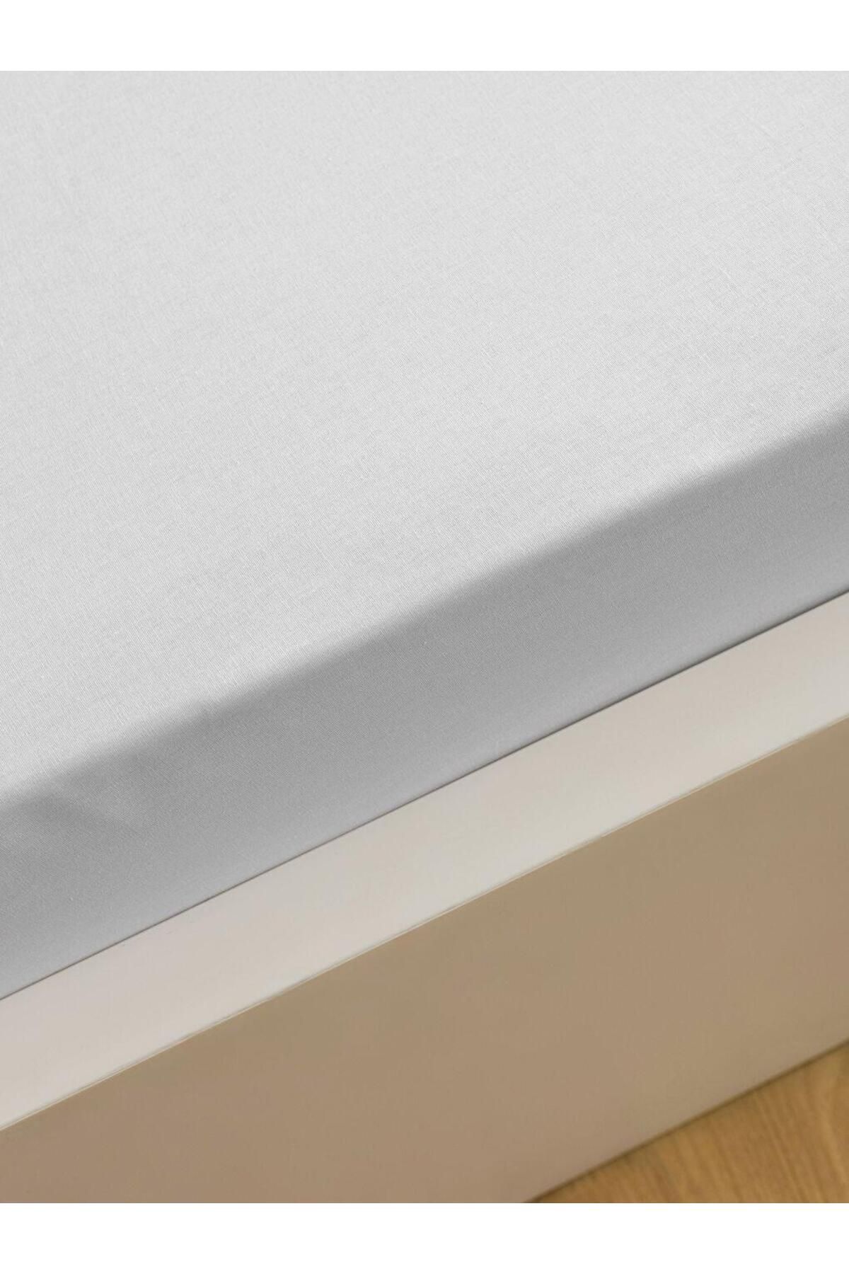 LC Waikiki-Lcw Home Single Cotton Fitted Sheet 100X200X30 cm 2