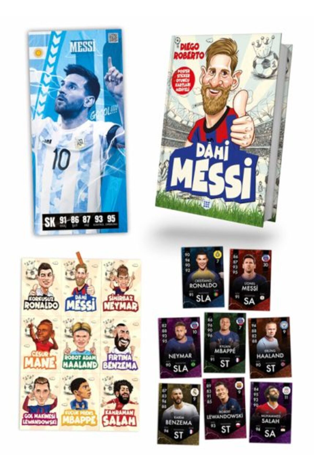Dokuz Çoçuk Dâhi Messi Ciltli)