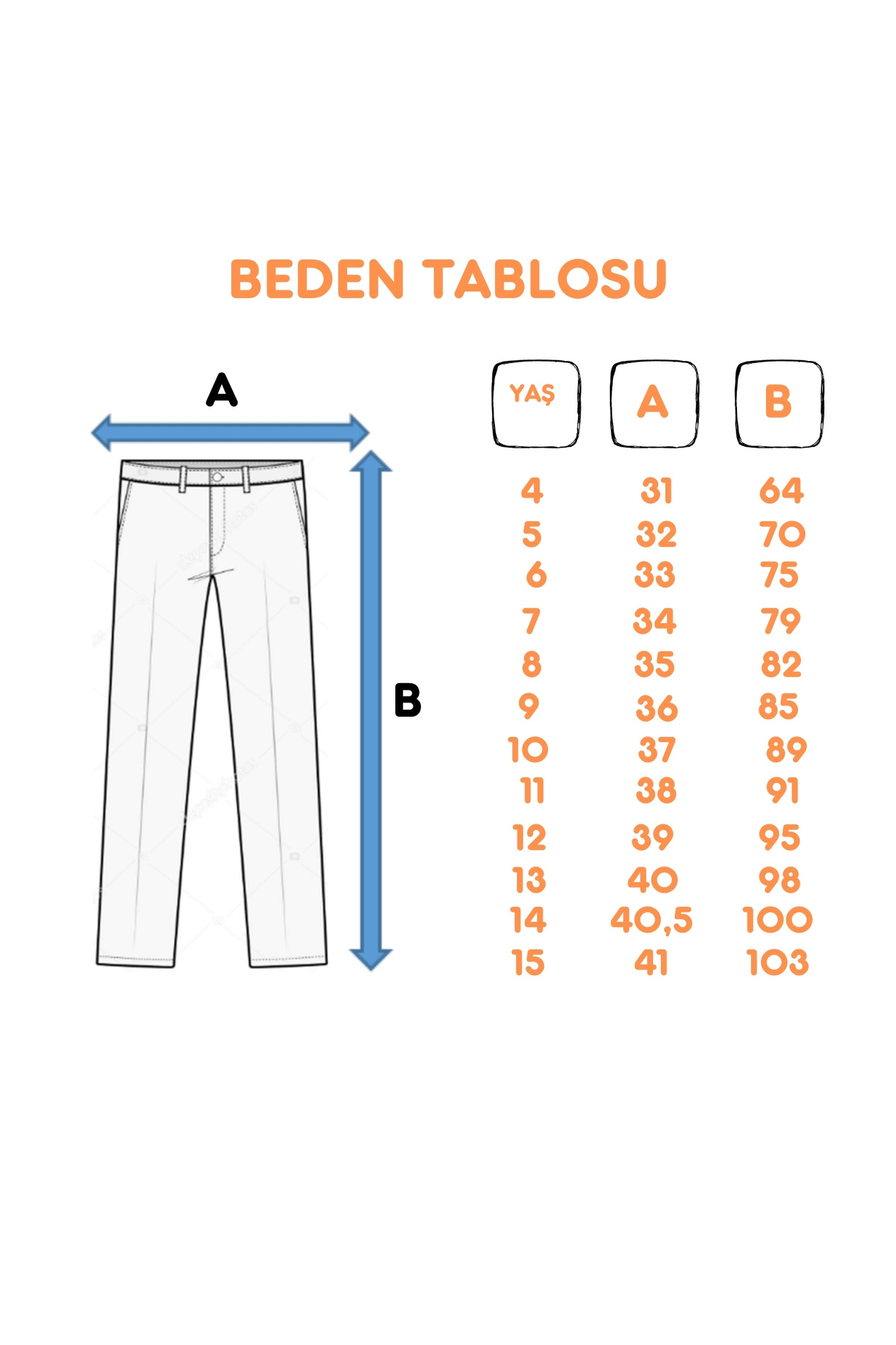 GİYİCEM TEKSTİL-Girl's Elastic Waist Cargo Pants 2572 5