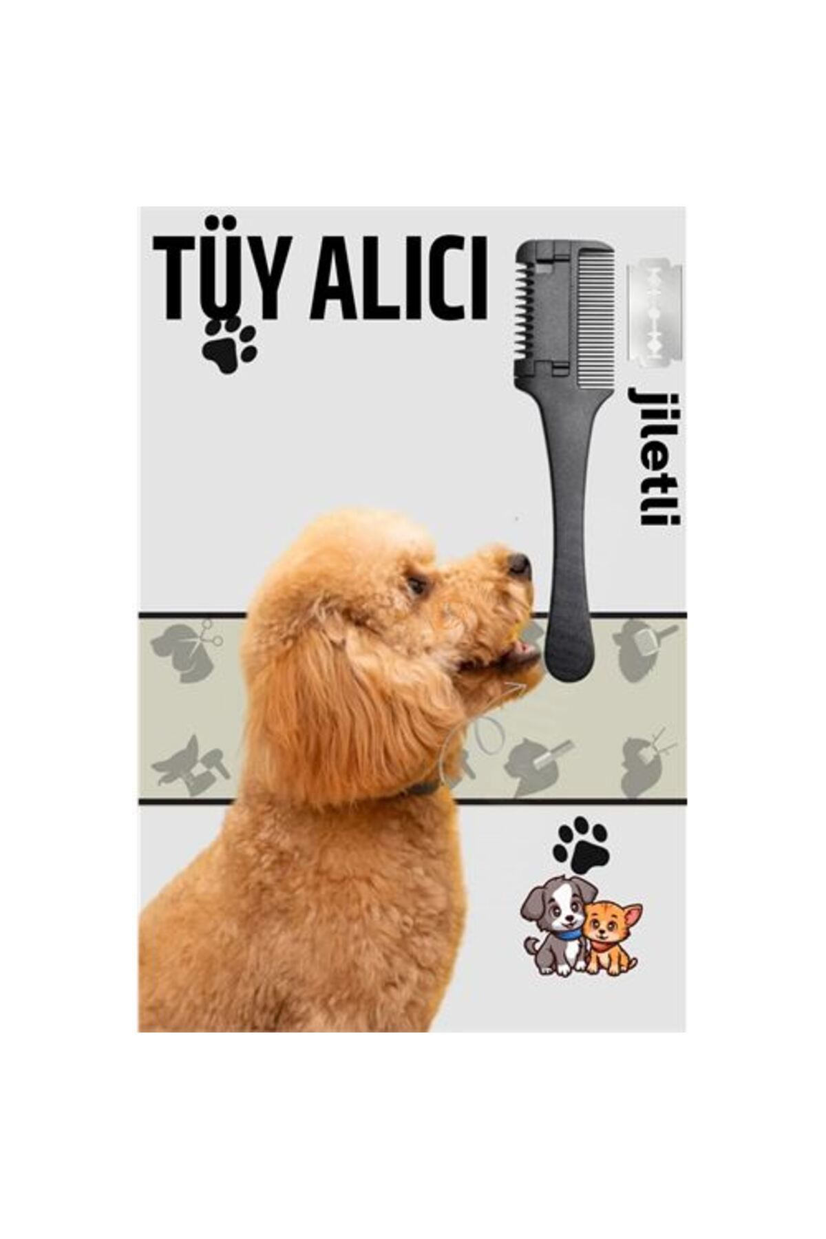 Store Winwinstore Kedi ve Köpek Jiletli Tüy Alma Tarağı