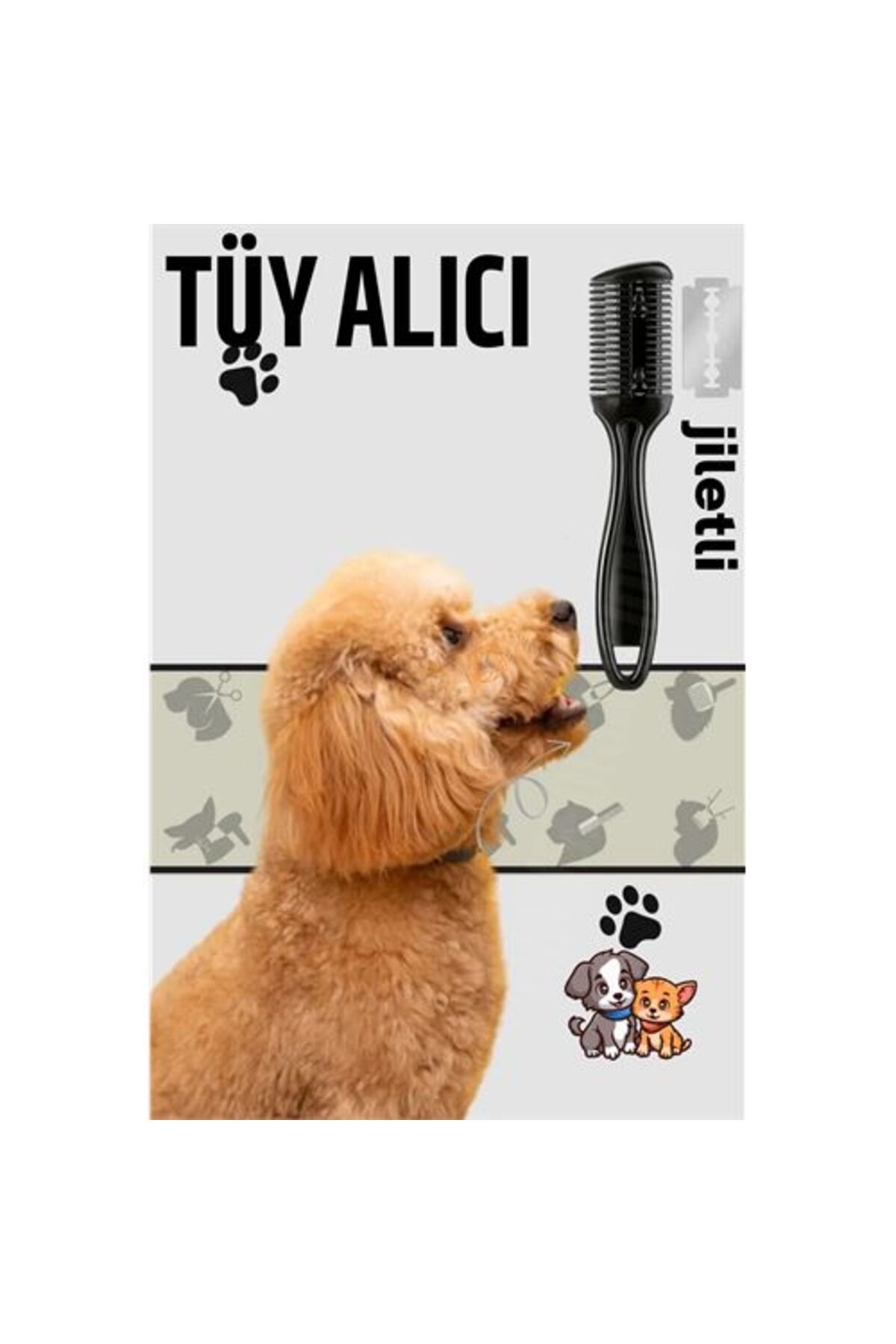 Store Winwinstore Kedi ve Köpek Jiletli Tüy Alma Tarağı