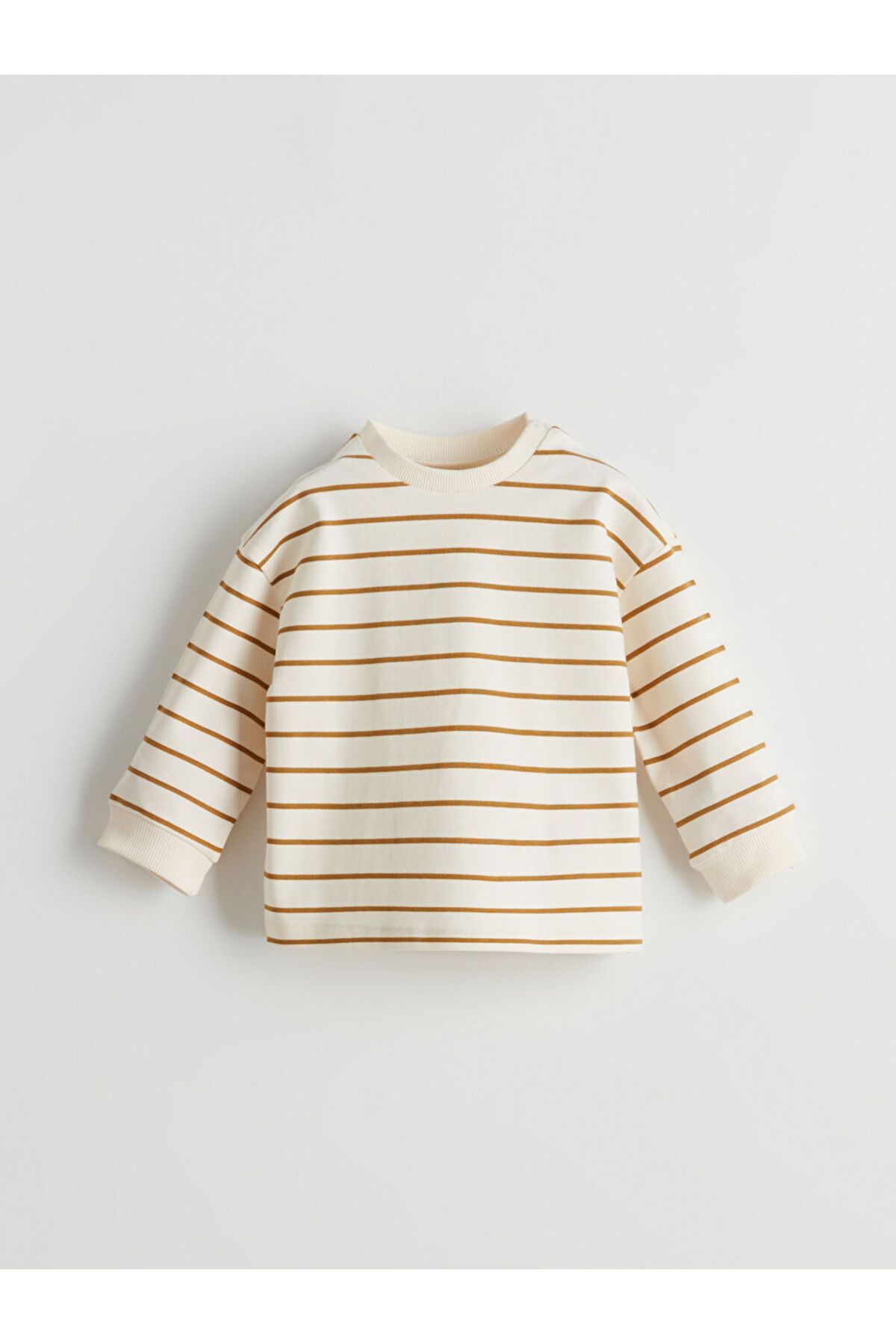 LC Waikiki-New Season Crew Neck Striped Baby Boy T-Shirt 2-Piece - S59130Z1 5