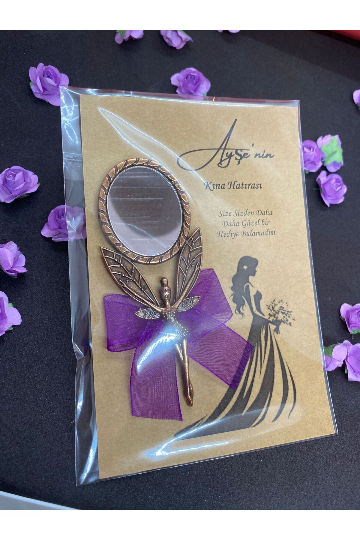 Aker Hediyelik-15 Pieces of Wedding and Wedding Magnet - Promise Engagement Henna, Souvenir Angel Mirror, Sycamore Store 3
