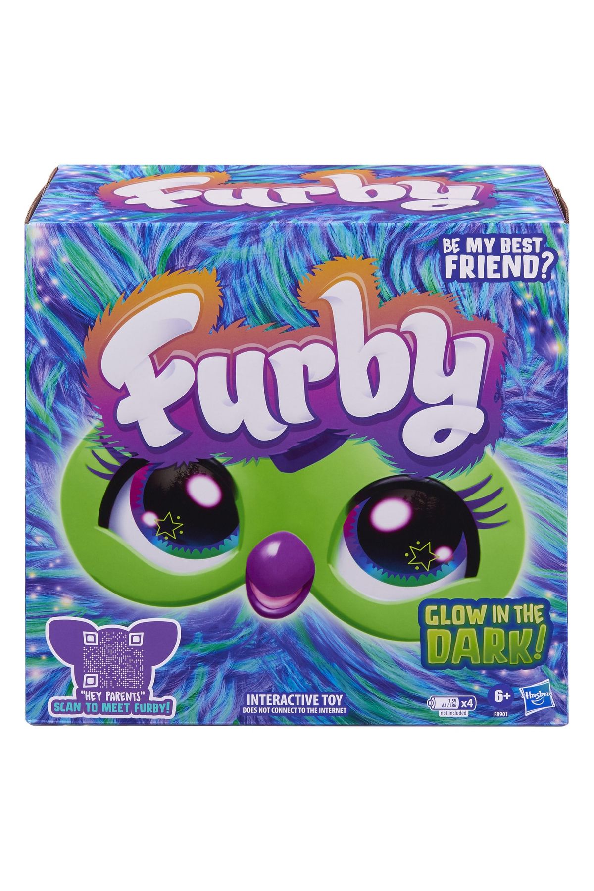 Hasbro-Furby jucarie de plus interactiva furby galaxy glow in the dark 1