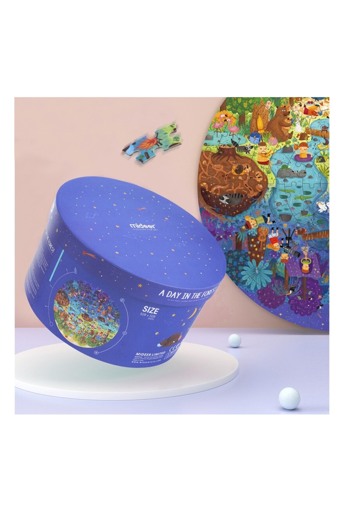 150-piece Round Puzzle.