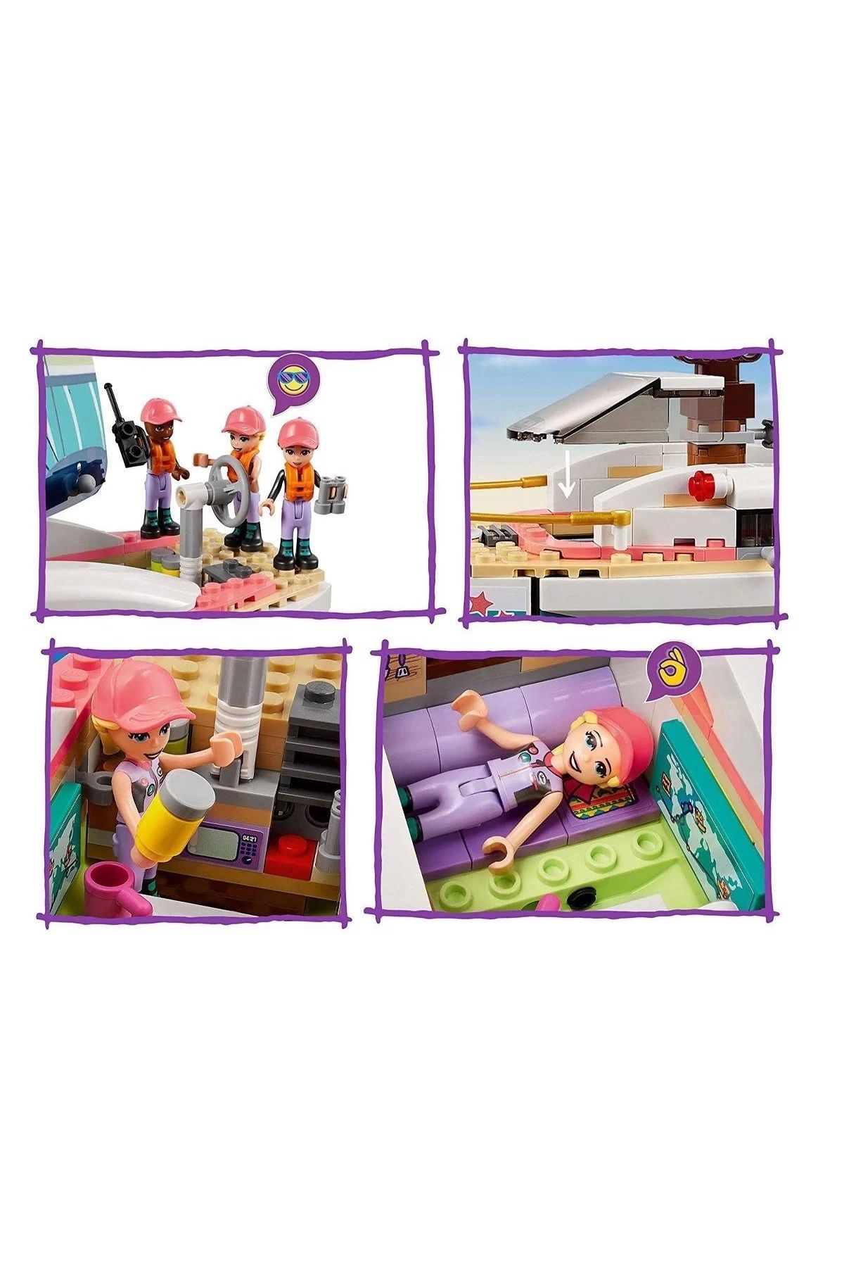 لگو Friends قایق بادبانی ماجراجویی استفانی  LEGO