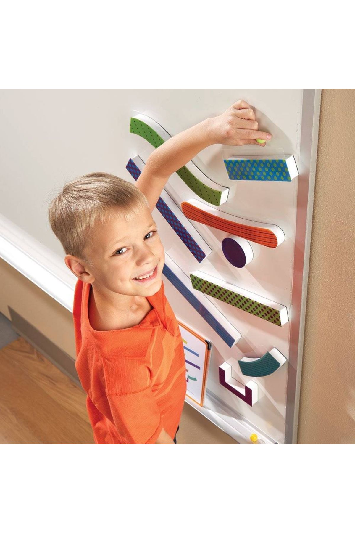Learning Resources-Tumble Trax Magnetic Marble Run-LER2821 5