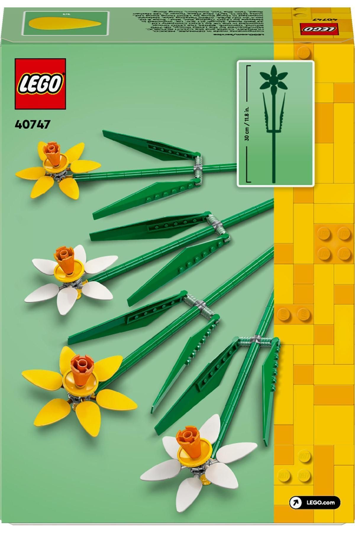 LEGO-® هدايا احتفالية من زهور النرجس 40747 (216 قطعة) 3