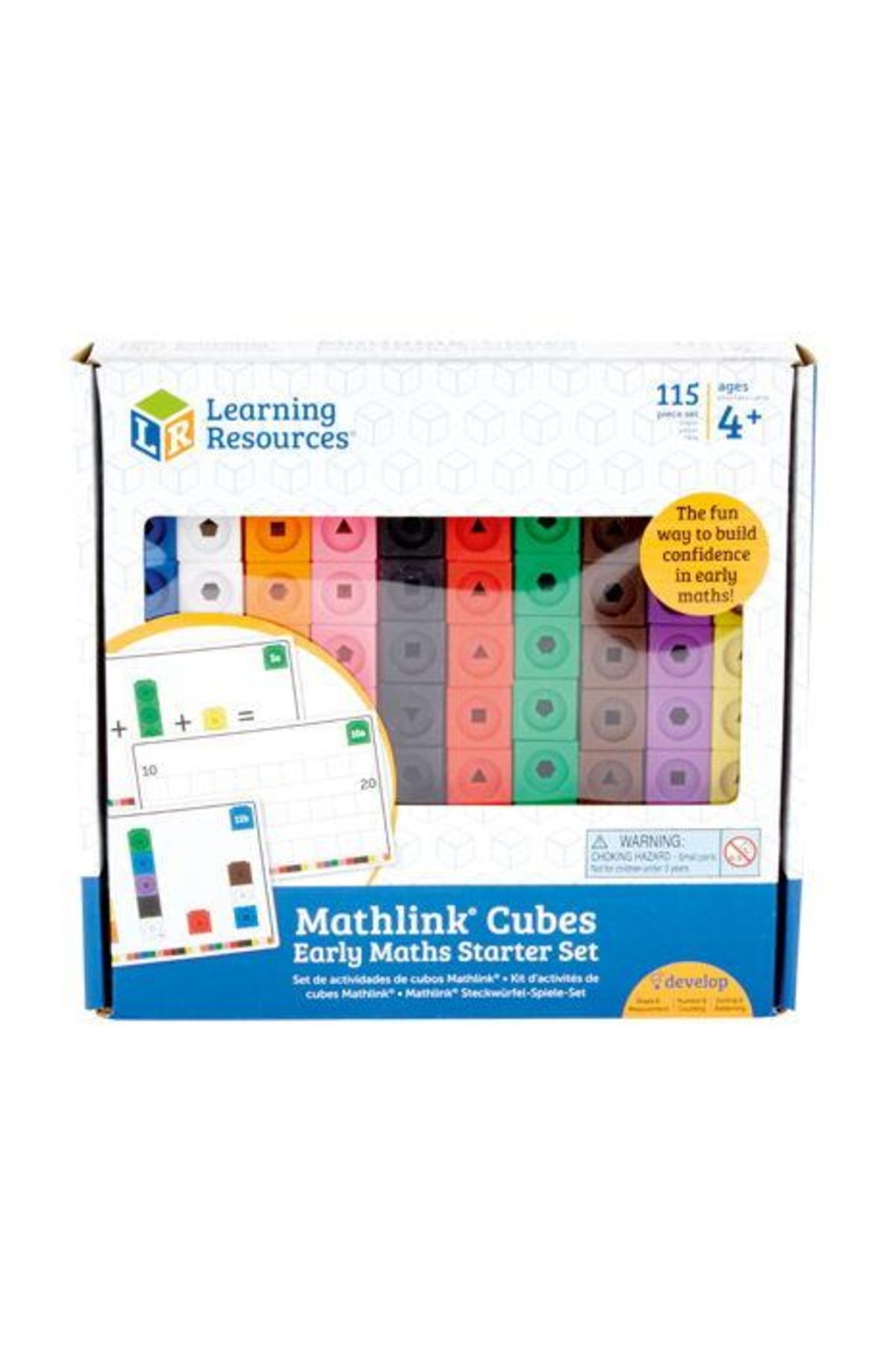 Learning Resources-Cuburi interconectabile - ضبط أنشطة الرياضيات 2