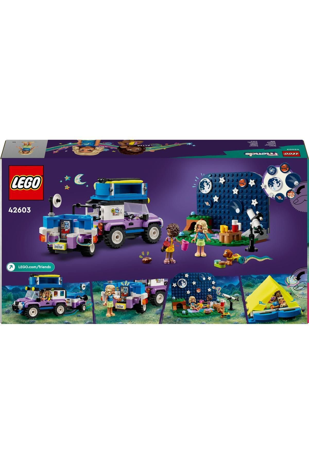 لگو Friends کمپ ستاره‌شناسی  LEGO