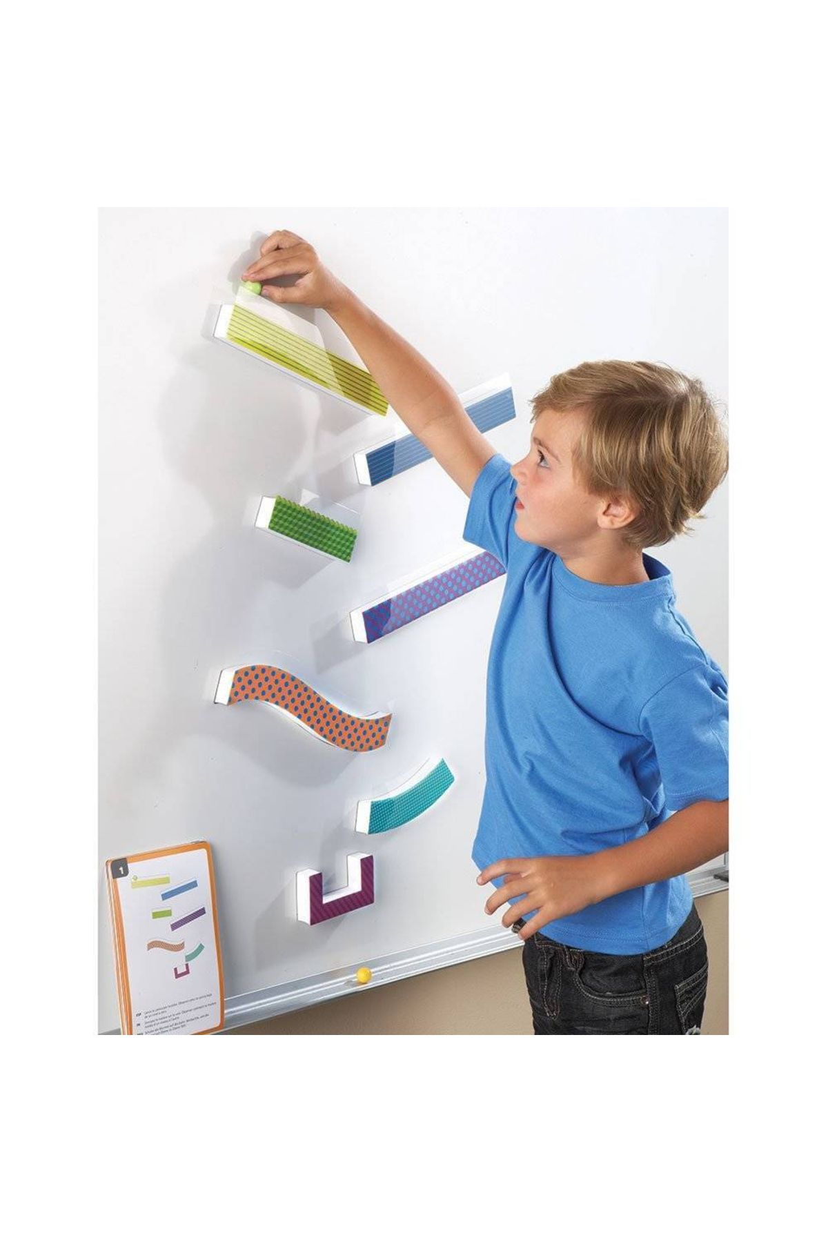 Learning Resources-Tumble Trax Magnetic Marble Run-LER2821 4