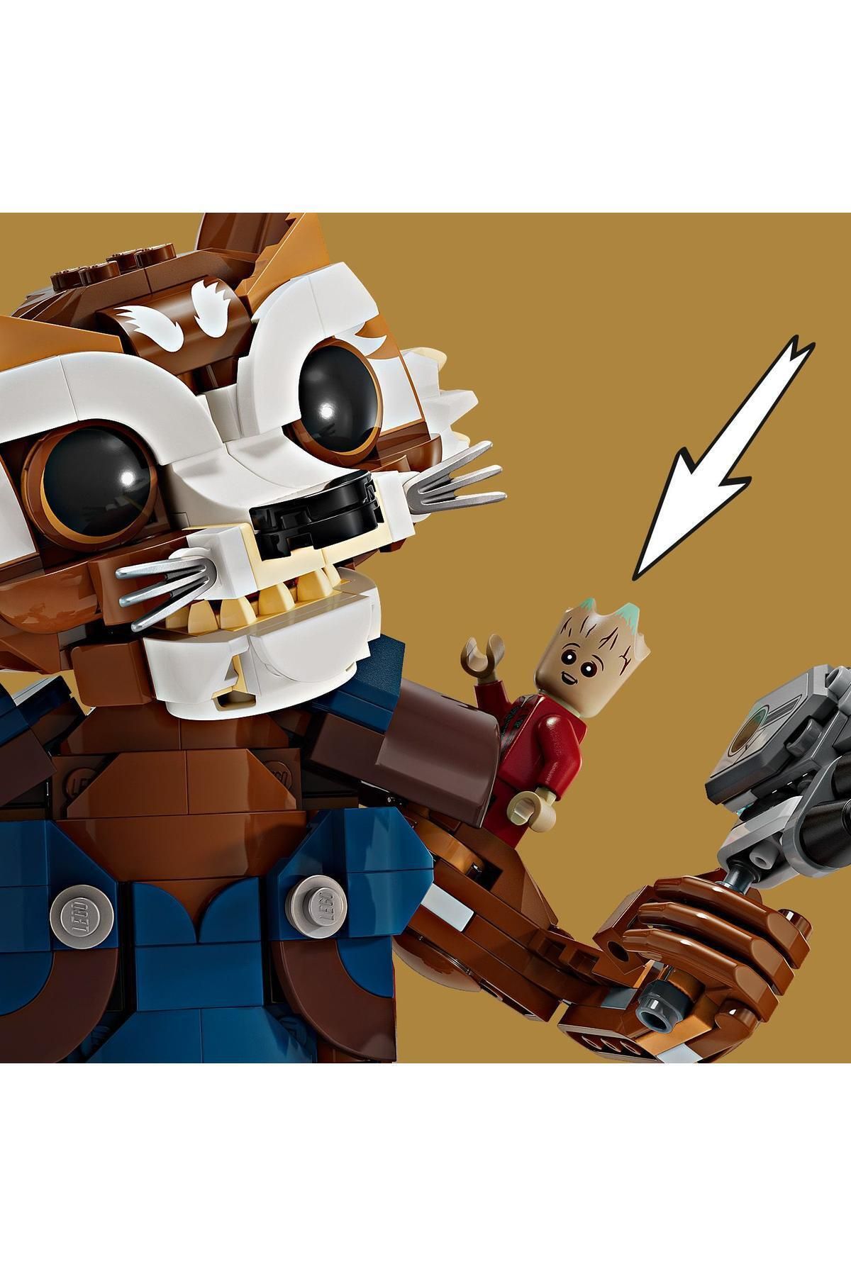 لگو مارول: راکت و بیبی گروت LEGO