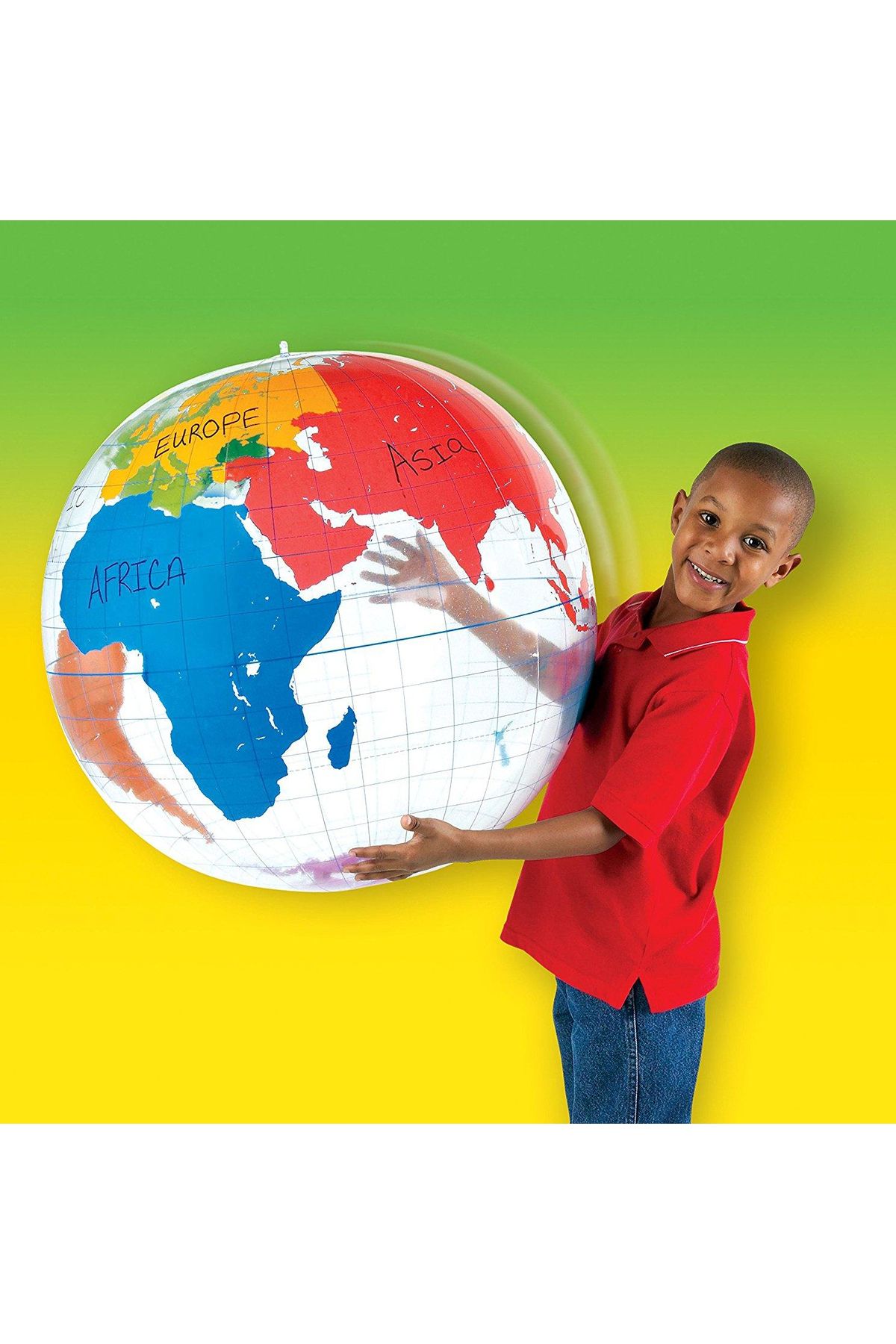 Learning Resources-Giant Inflatable Labelling Globe-LER2438 6