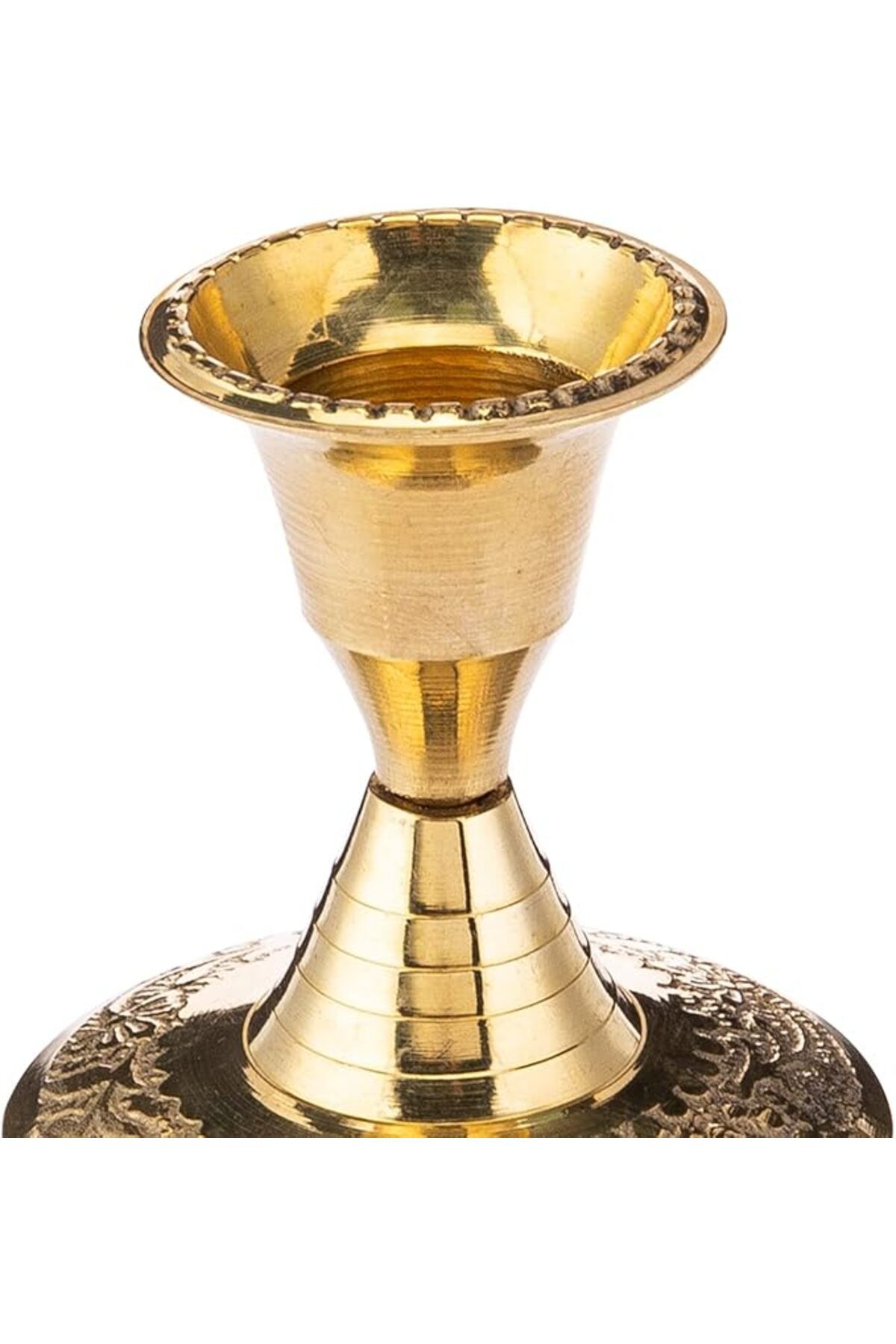 AKDC-Brass Candle Holder 6Cm X 6Cm X 6Cm Gold 2